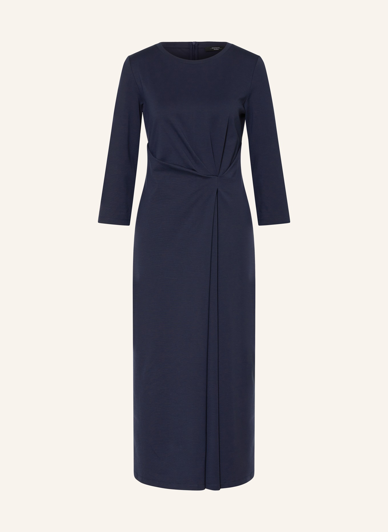 WEEKEND Max Mara Jersey dress BALENIO with 3/4 sleeves, Color: DARK BLUE (Image 1)