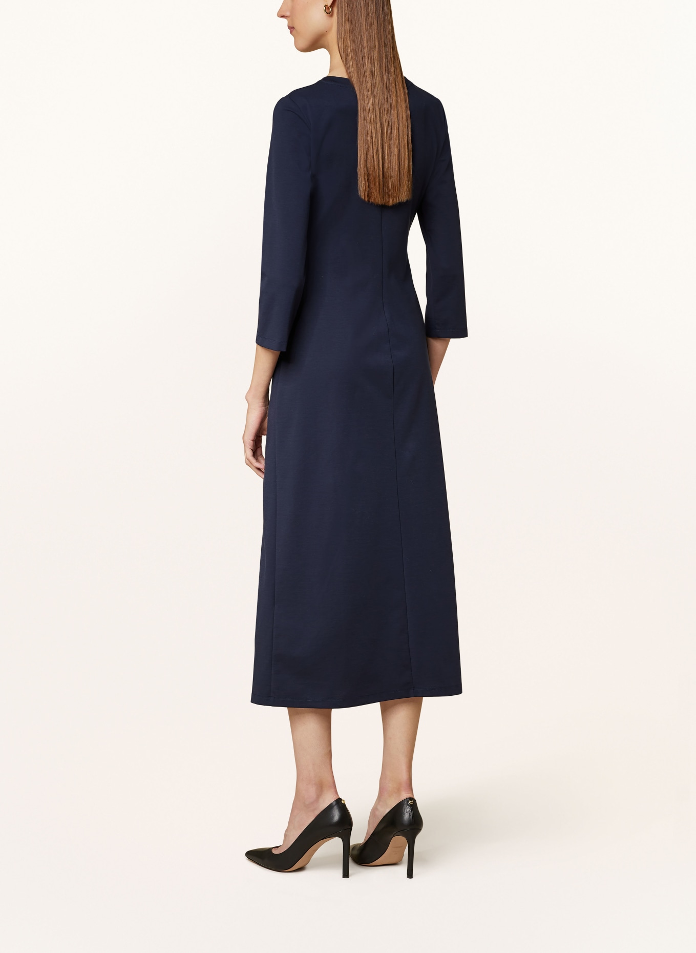 WEEKEND Max Mara Jersey dress BALENIO with 3/4 sleeves, Color: DARK BLUE (Image 3)