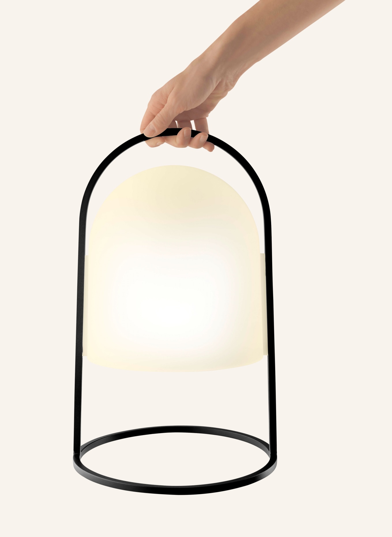 eva solo Lampa solarna SUNLIGHT: BIAŁY / CZARNY