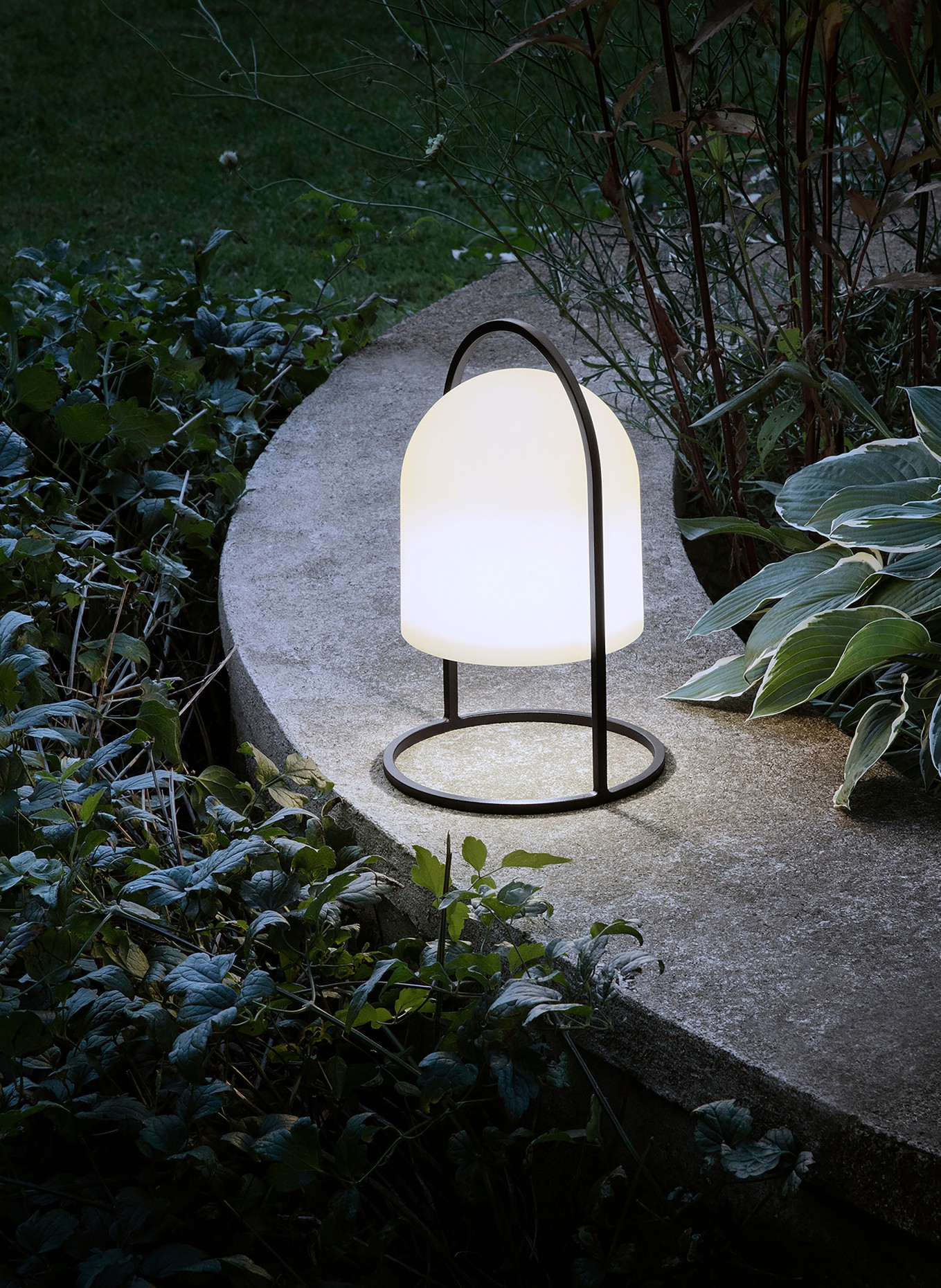 eva solo Lampa solarna SUNLIGHT: BIAŁY / CZARNY