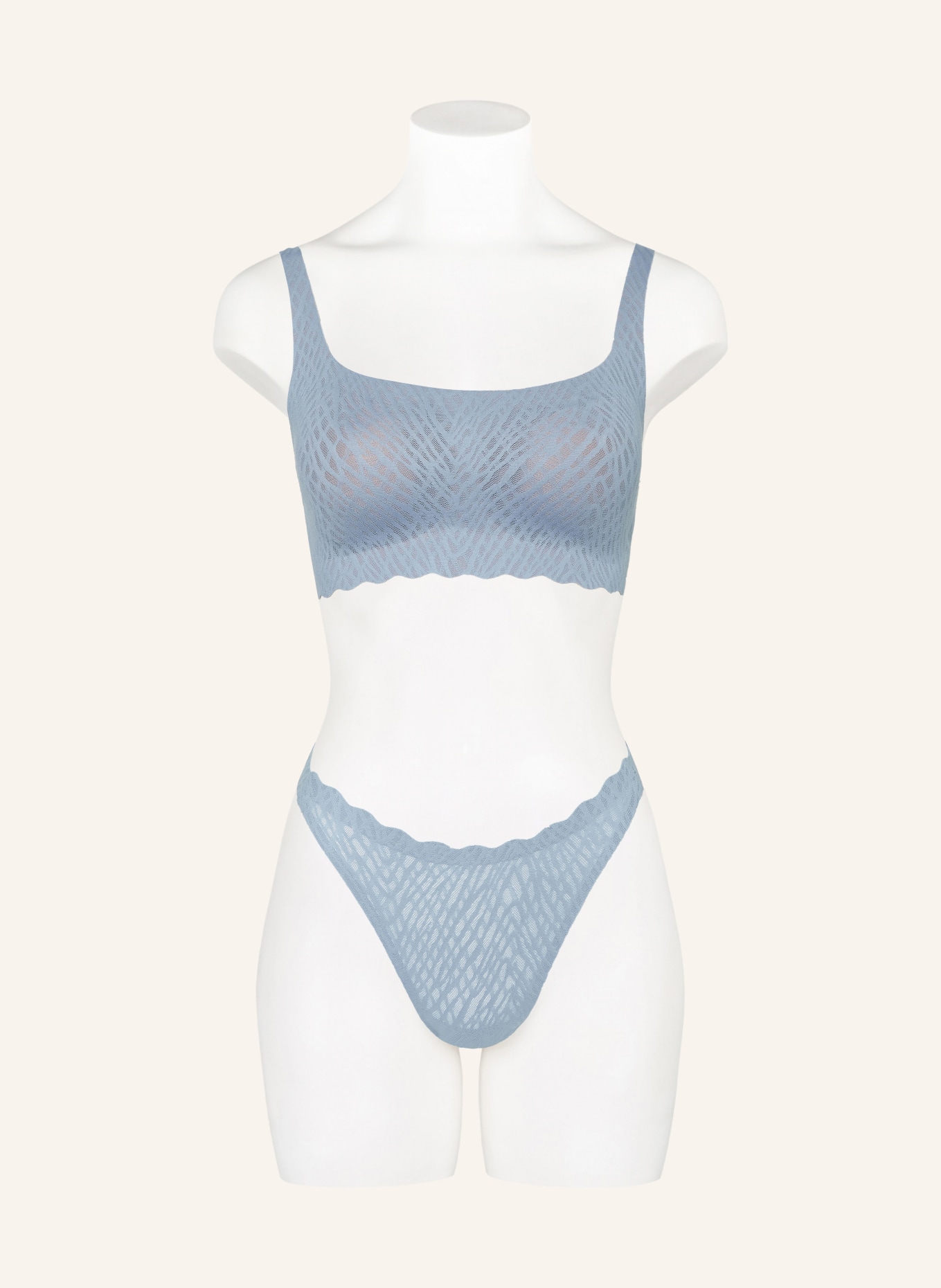 sloggi Bustier ZERO FEEL BLISS: HELLBLAU