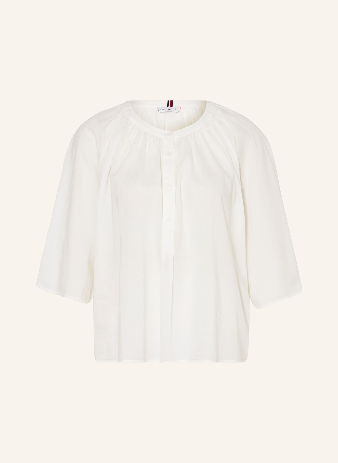 TOMMY HILFIGER Blusenshirt, Farbe: WEISS (Bild 1)