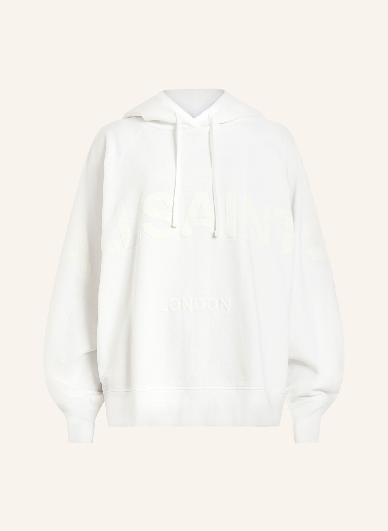 Allsaints white hoodie best sale