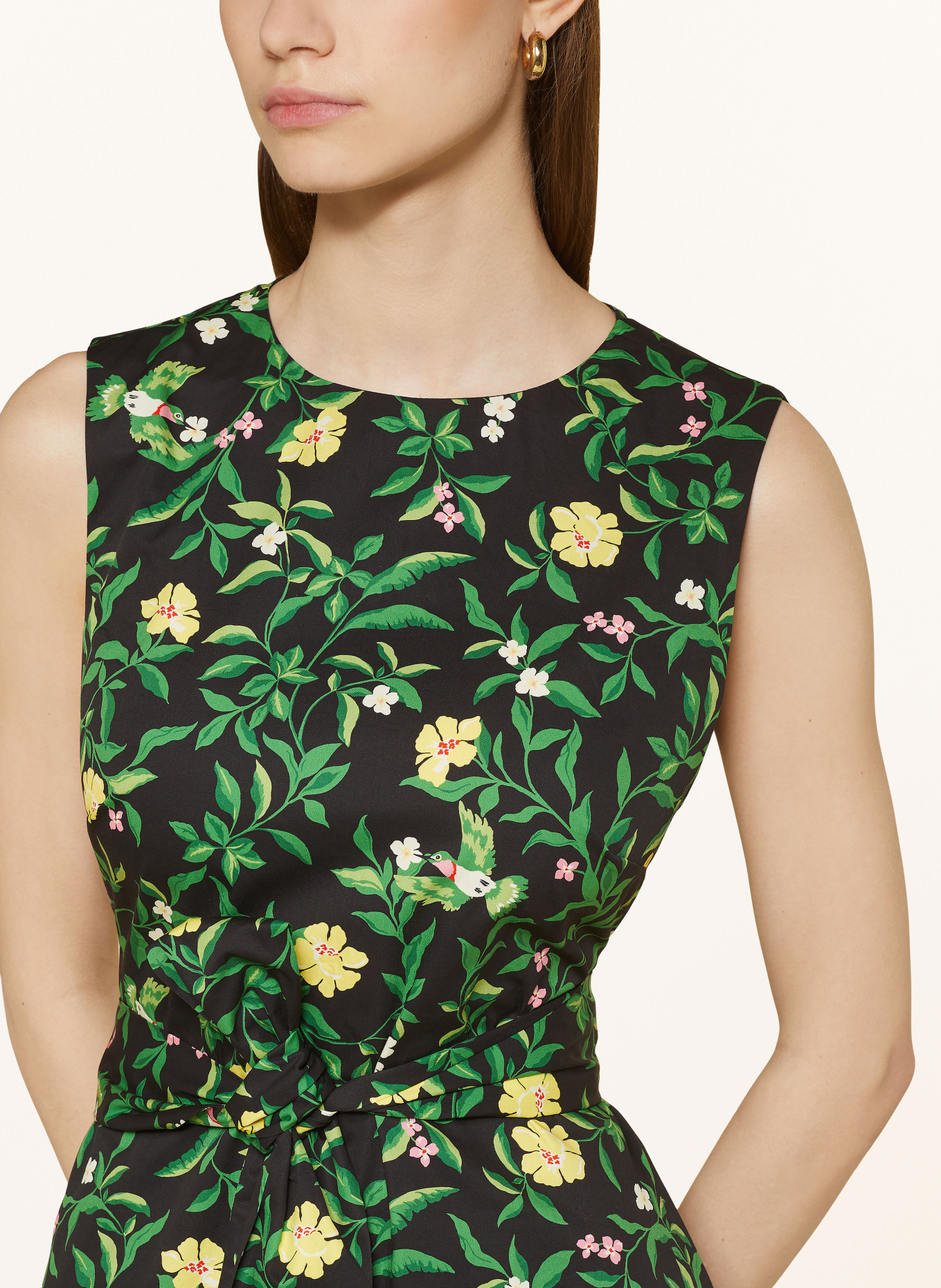 Target black floral dress on sale