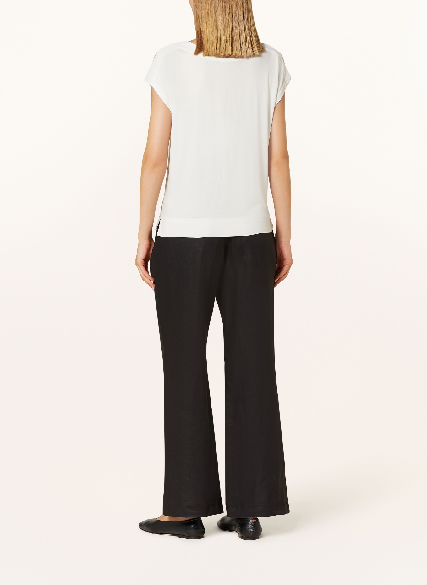 HOBBS T-shirt VIVIANA, Color: ECRU (Image 3)