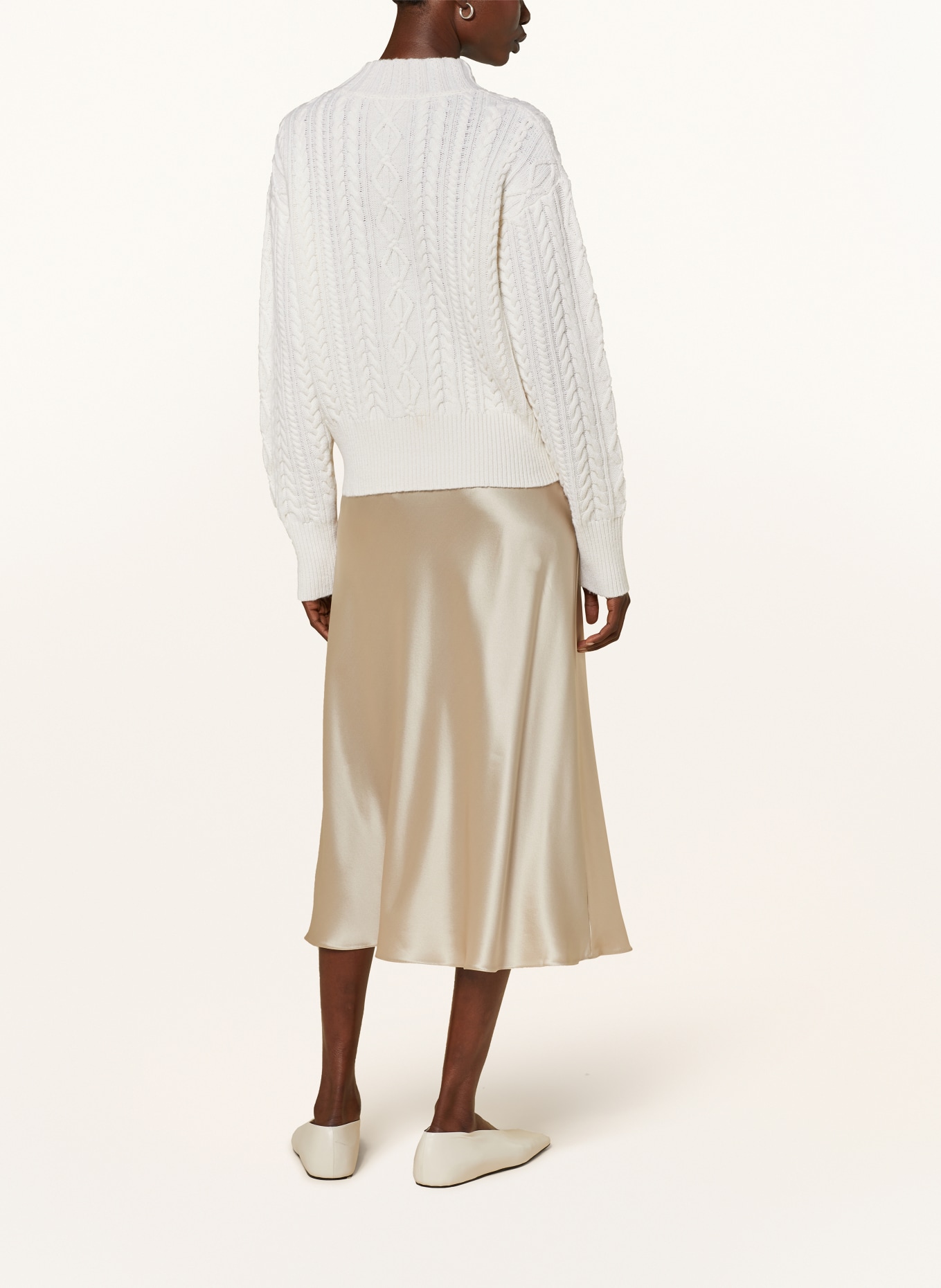 Max Mara MIRANDA sweater with cashmere: ECRU (Image 3)