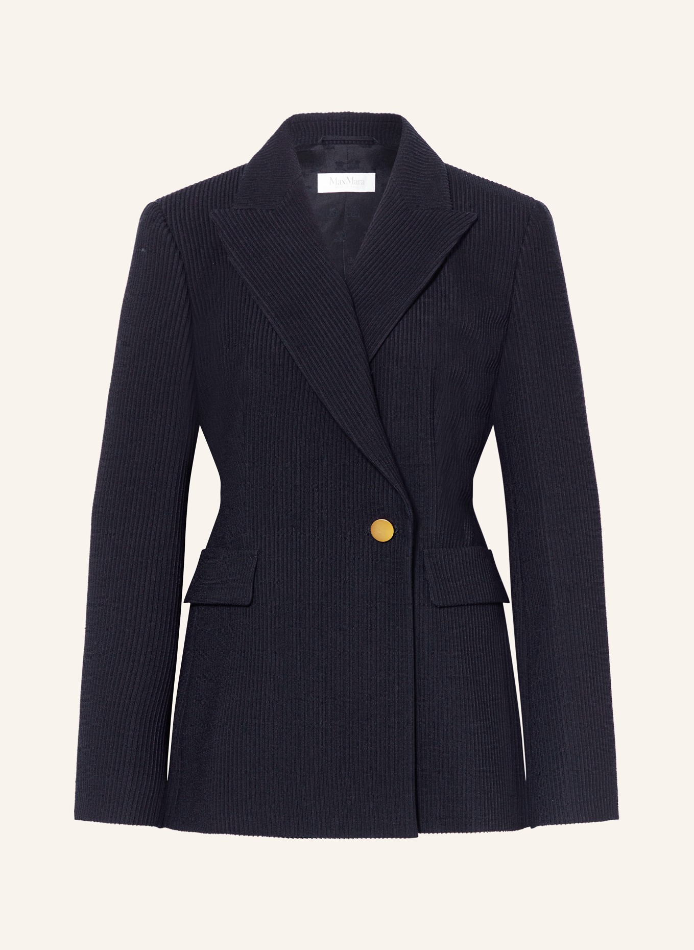 Max Mara Blazer en maille PAGANO: BLEU FONCÉ