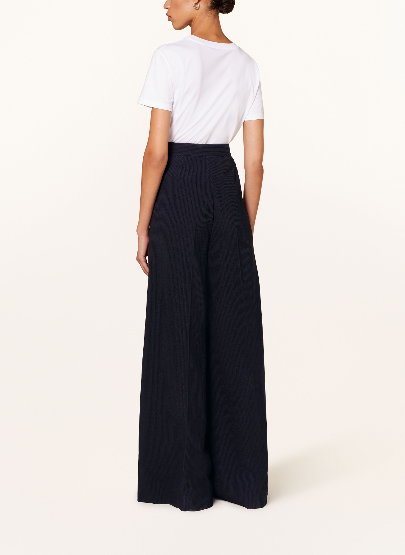 Max Mara Knitted trousers OSOL: DARK BLUE (Image 3)