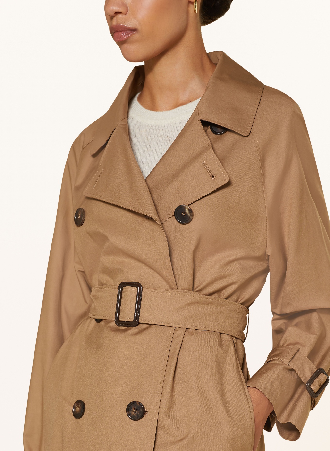 Max Mara The Cube Trenčkot CTRENCH, Barva: VELBLOUDÍ (Obrázek 4)