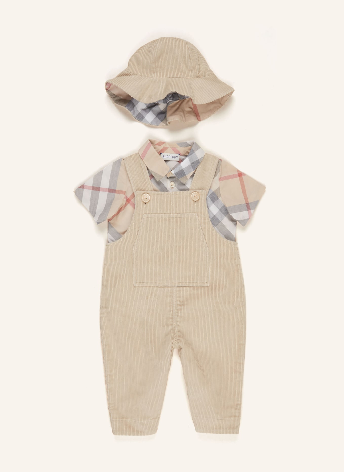 Baby burberry bucket hat 2025