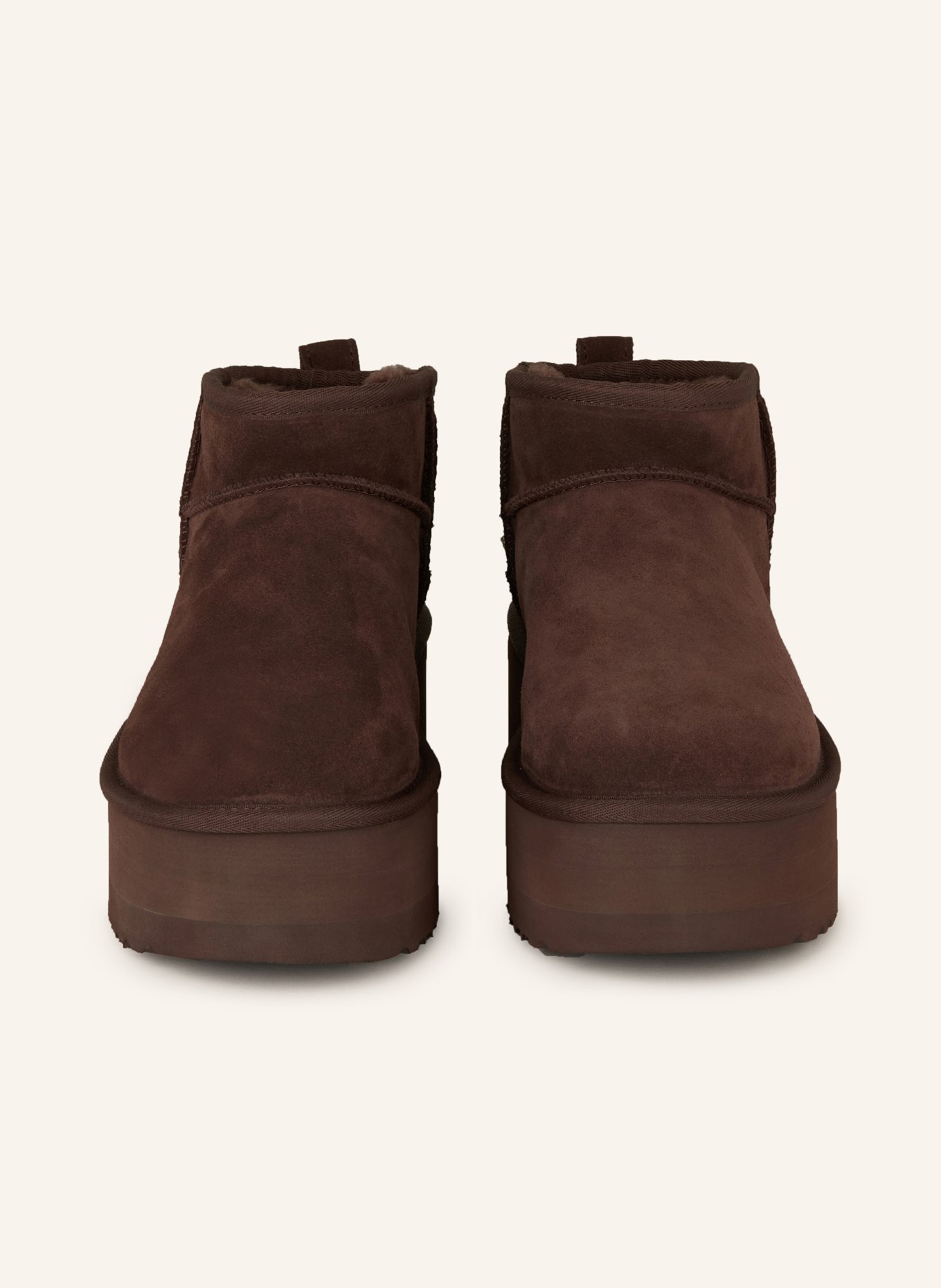 UGG Plateau-Boots CLASSIC ULTRA MINI PLATFORM: DUNKELBRAUN