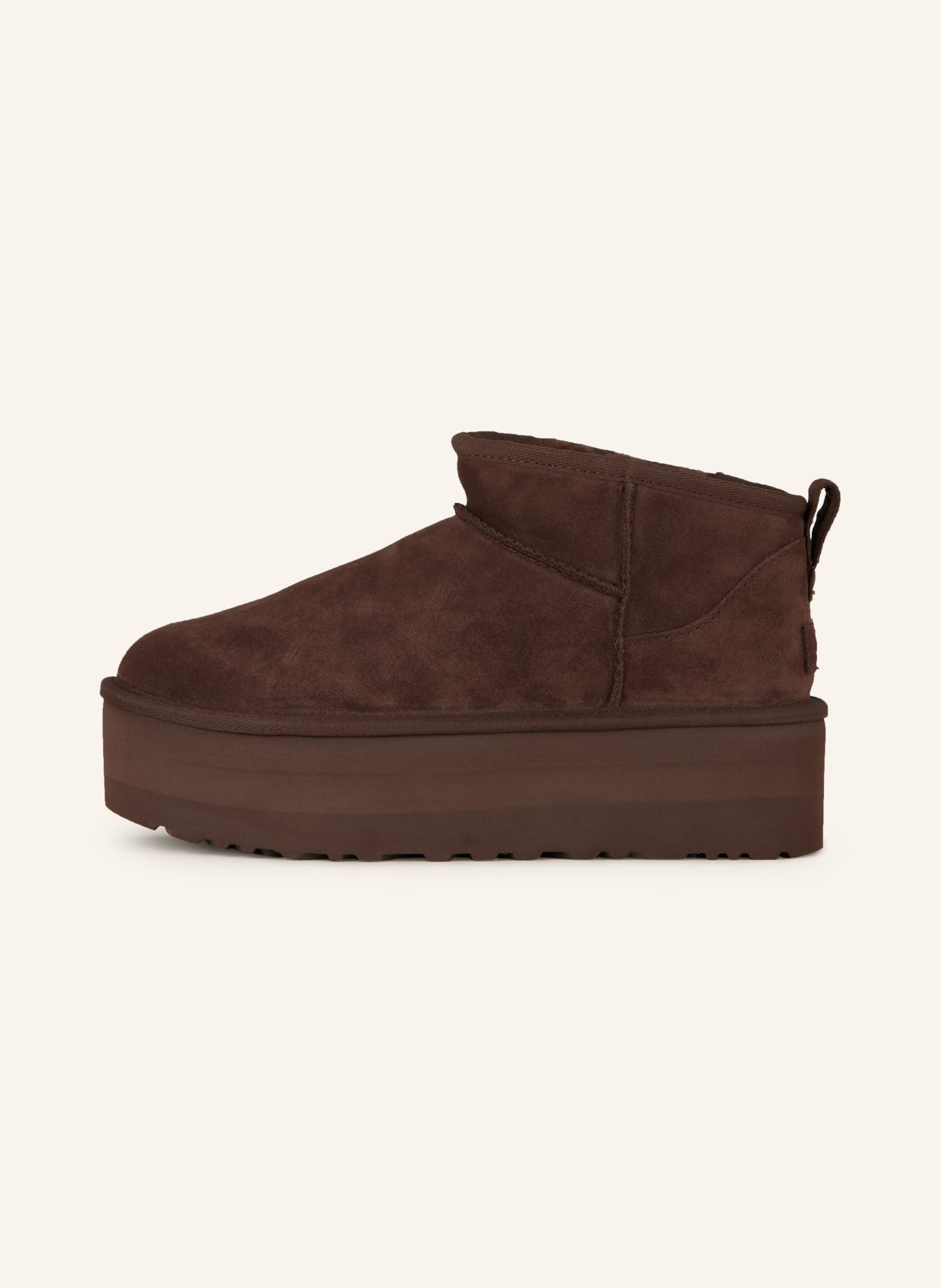 UGG Plateau-Boots CLASSIC ULTRA MINI PLATFORM: DUNKELBRAUN
