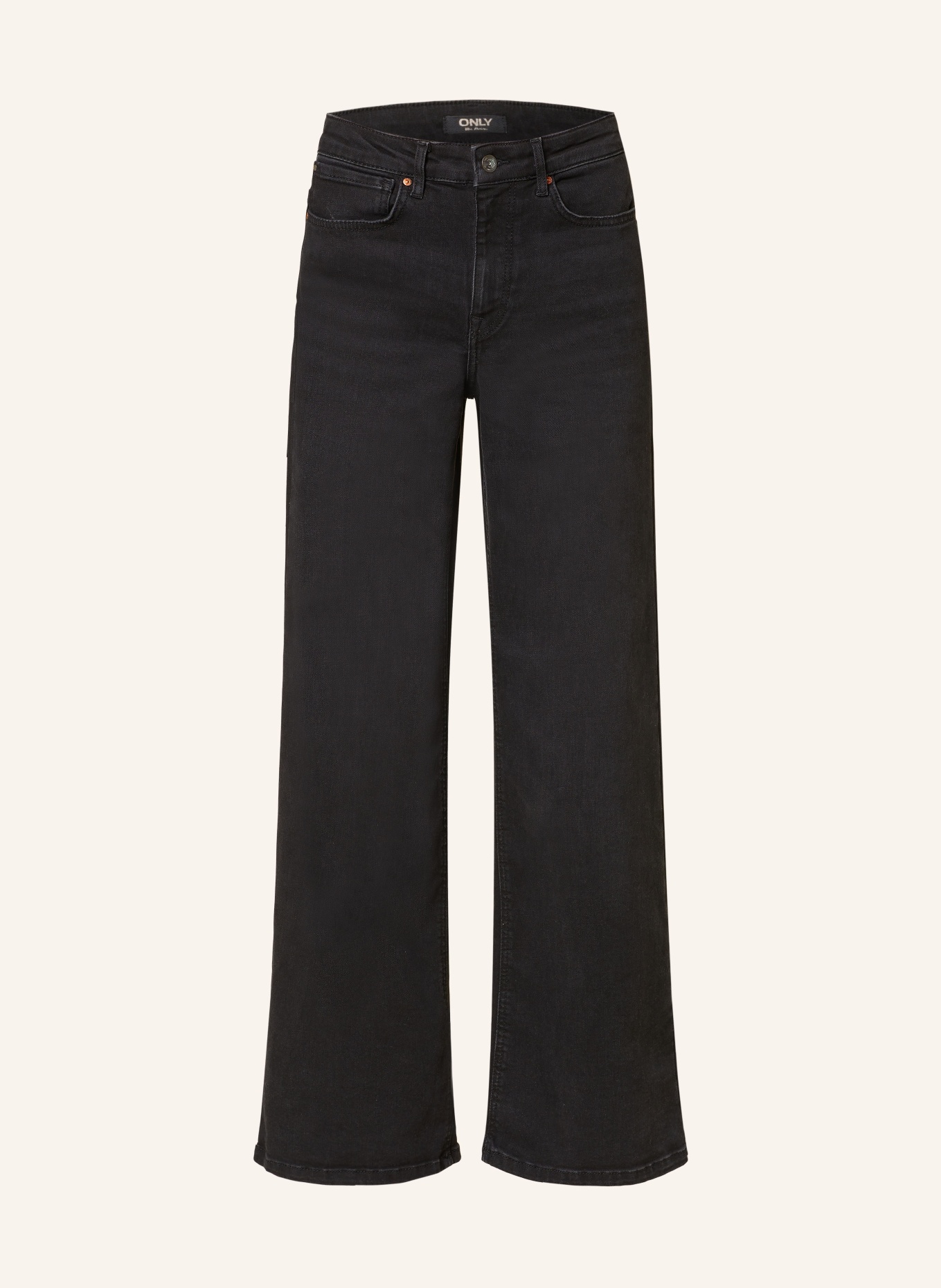 ONLY Straight jeans, Color: WASHED BLACK (Image 1)