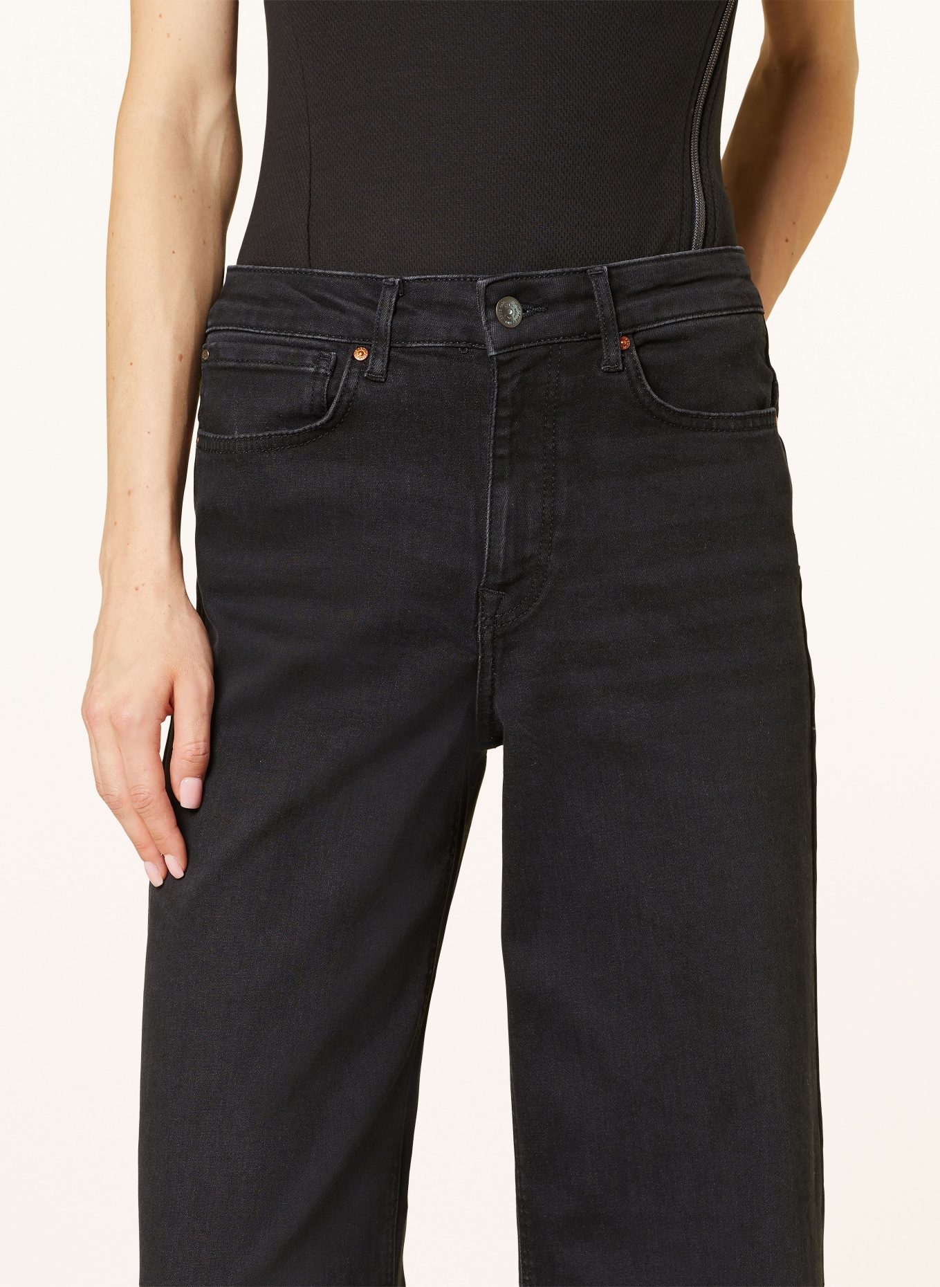 ONLY Straight jeans, Color: WASHED BLACK (Image 5)