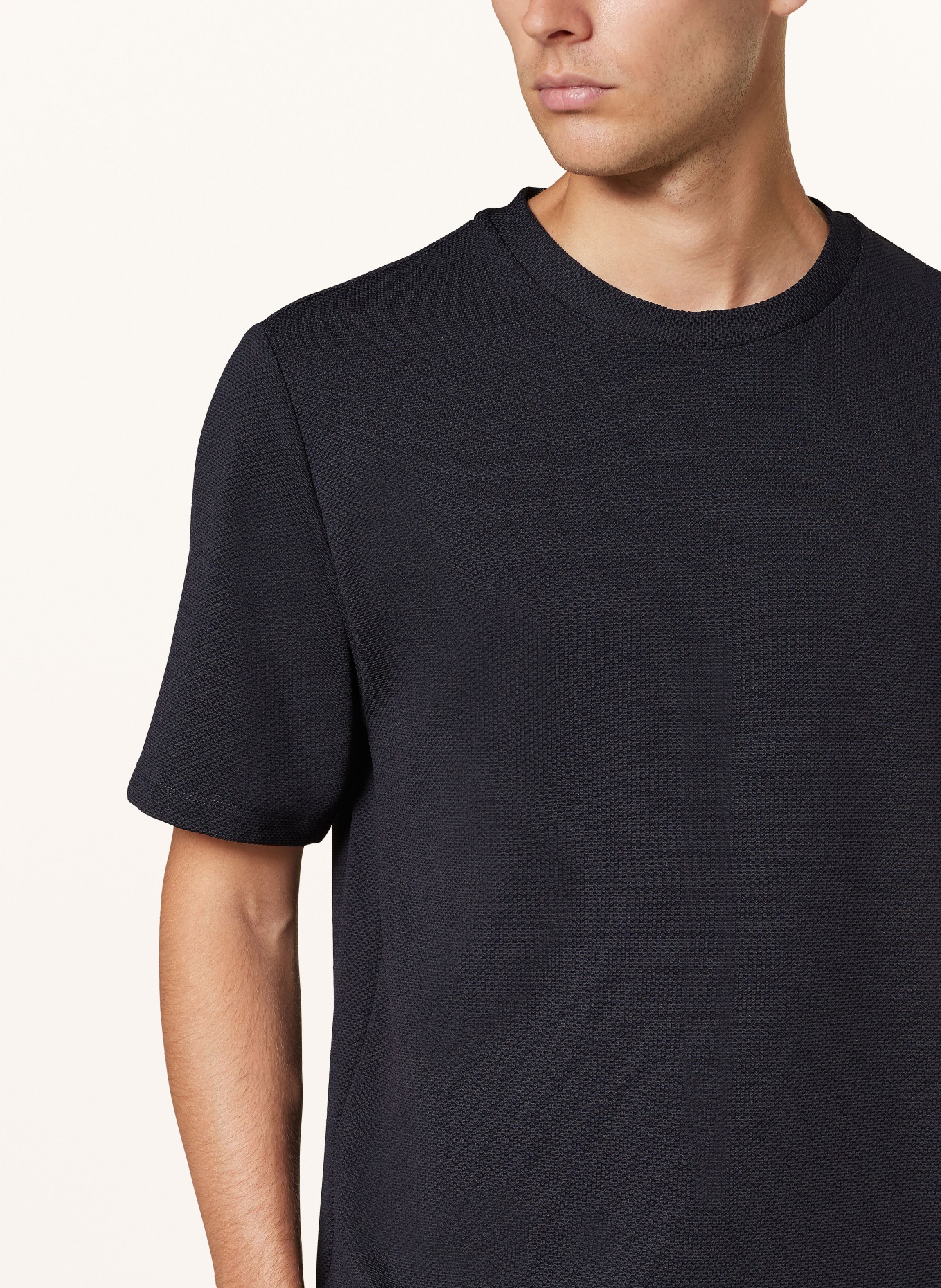 REISS T-shirt WICK, Color: DARK BLUE (Image 4)