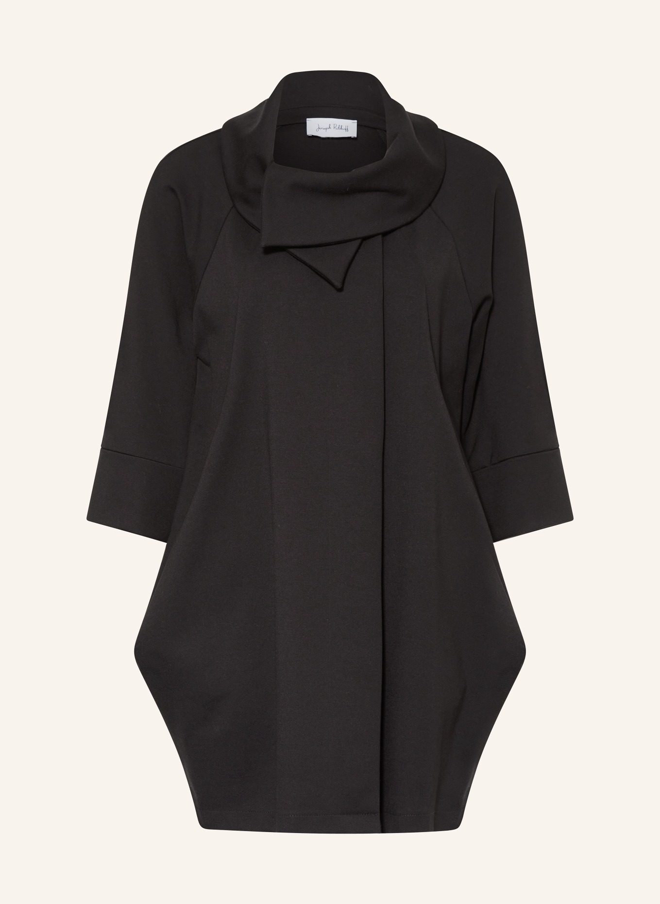 Joseph Ribkoff Jas met 3/4-mouwen: ZWART
