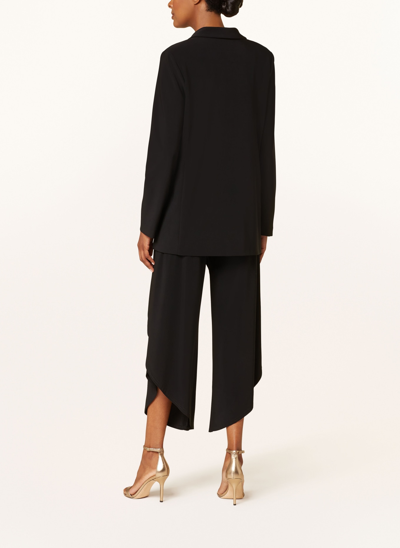 Joseph Ribkoff Culottes in wrap look, Color: BLACK (Image 3)