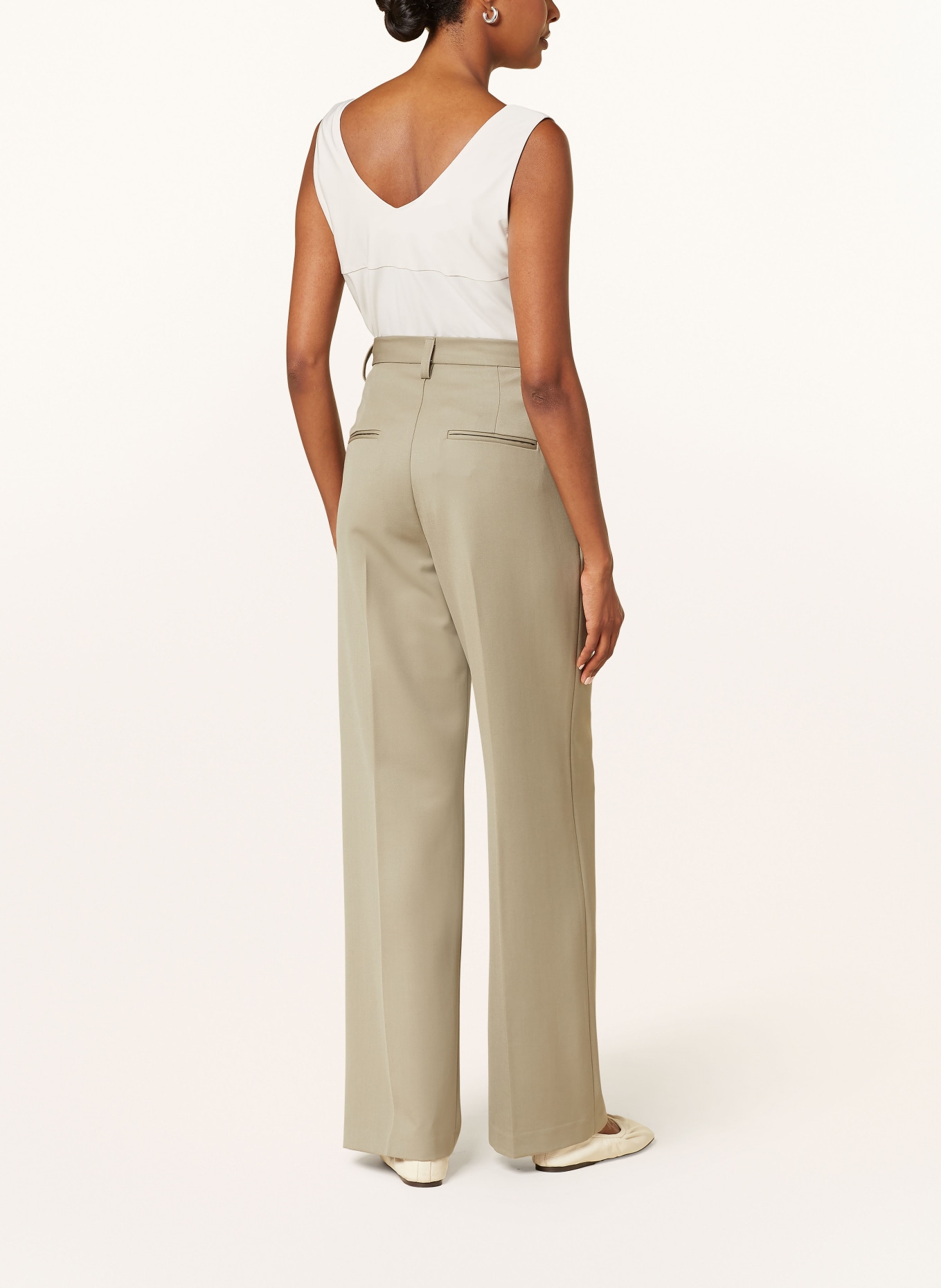 Joseph Ribkoff Top, Color: CREAM (Image 3)