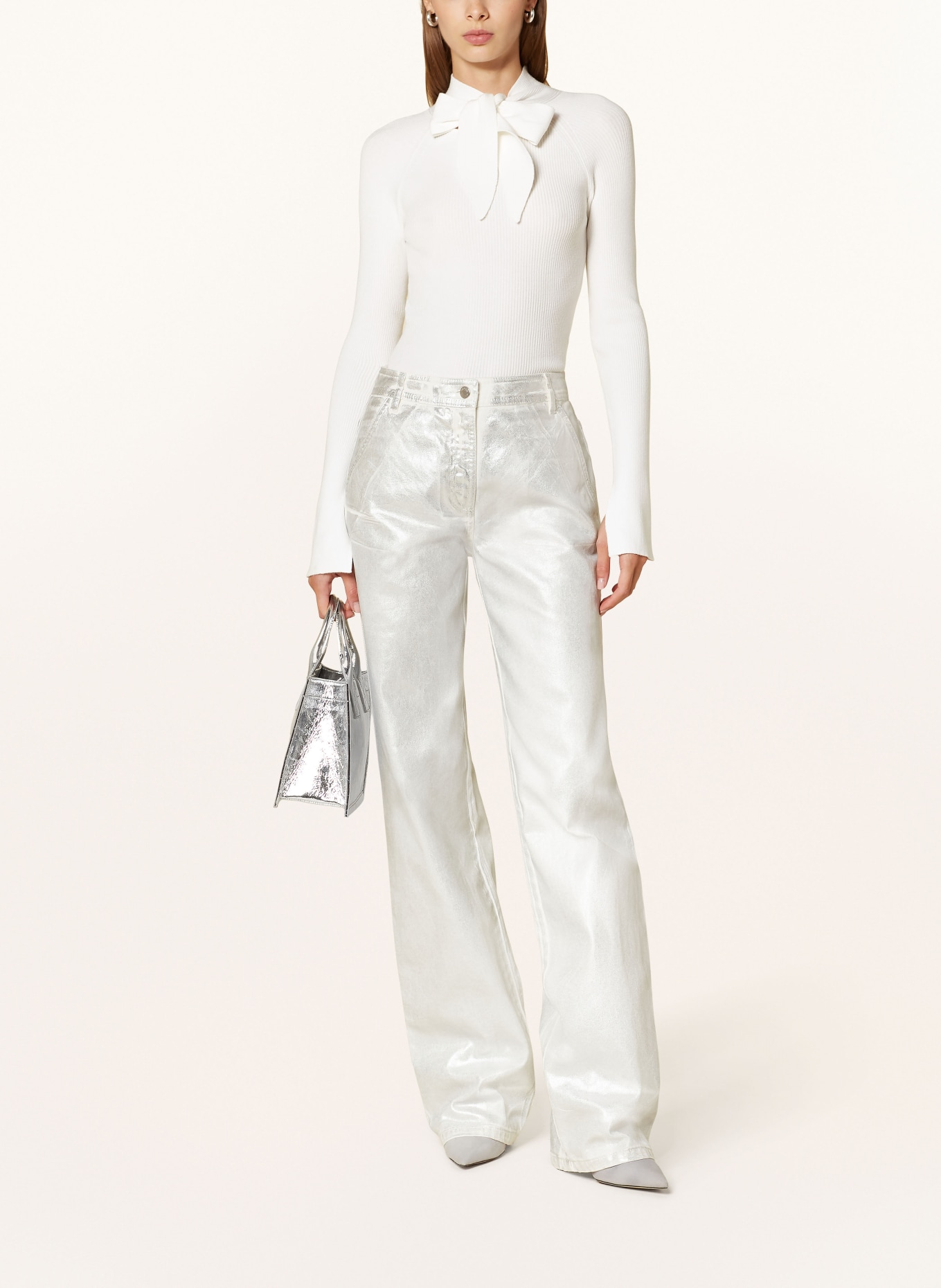 MAX & Co. Long sleeve shirt SVAGO: WHITE