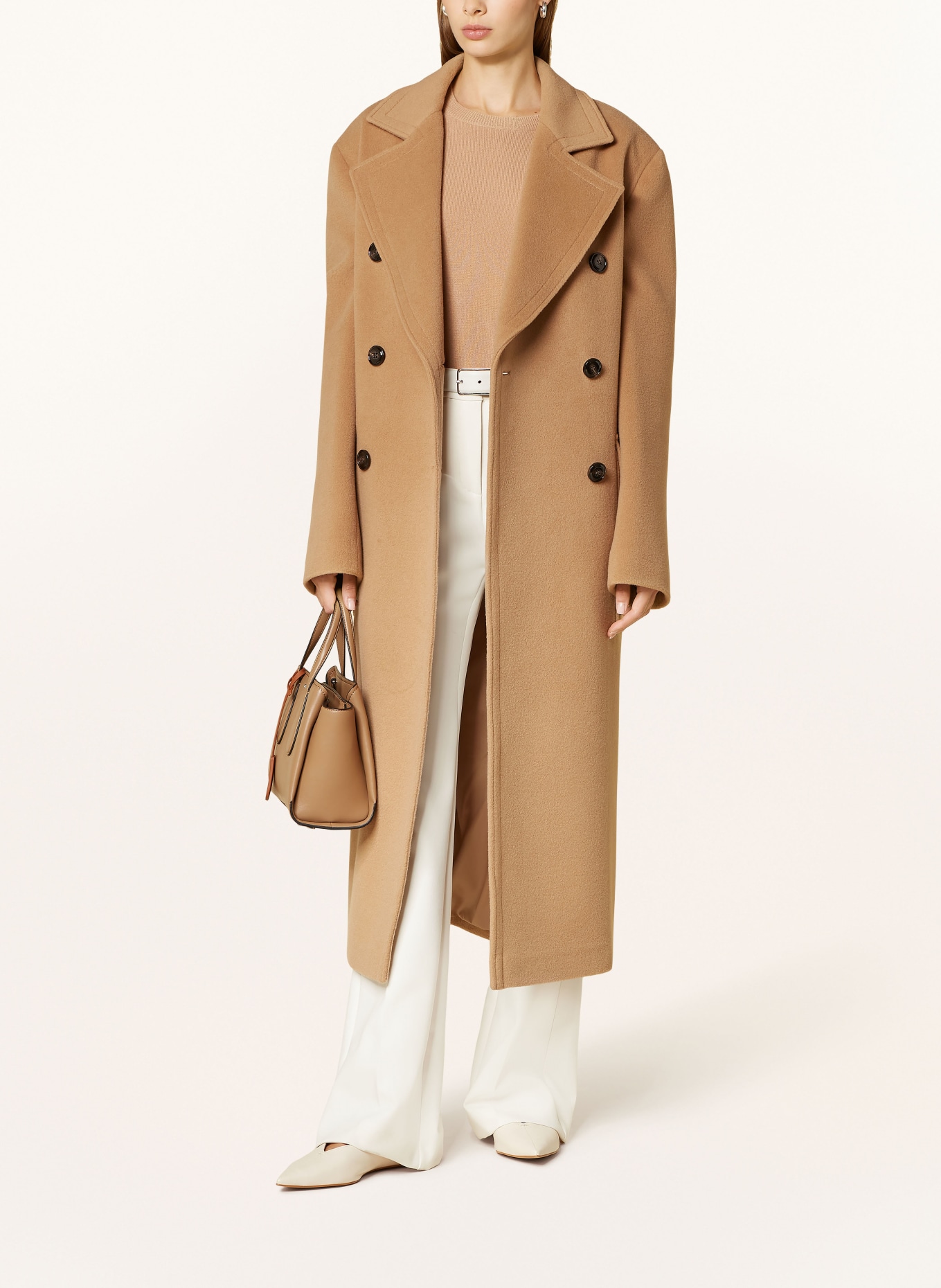 MAX & Co. Wool coat INCERTA: CAMEL