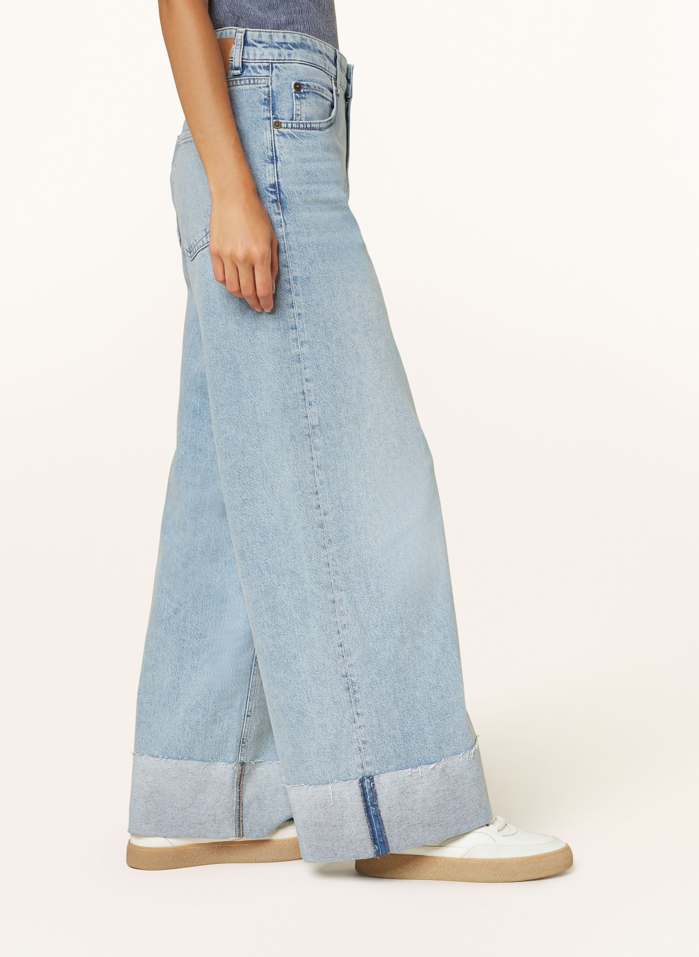 MAC Wide leg jeans NEVADA: D272 urban azur blue