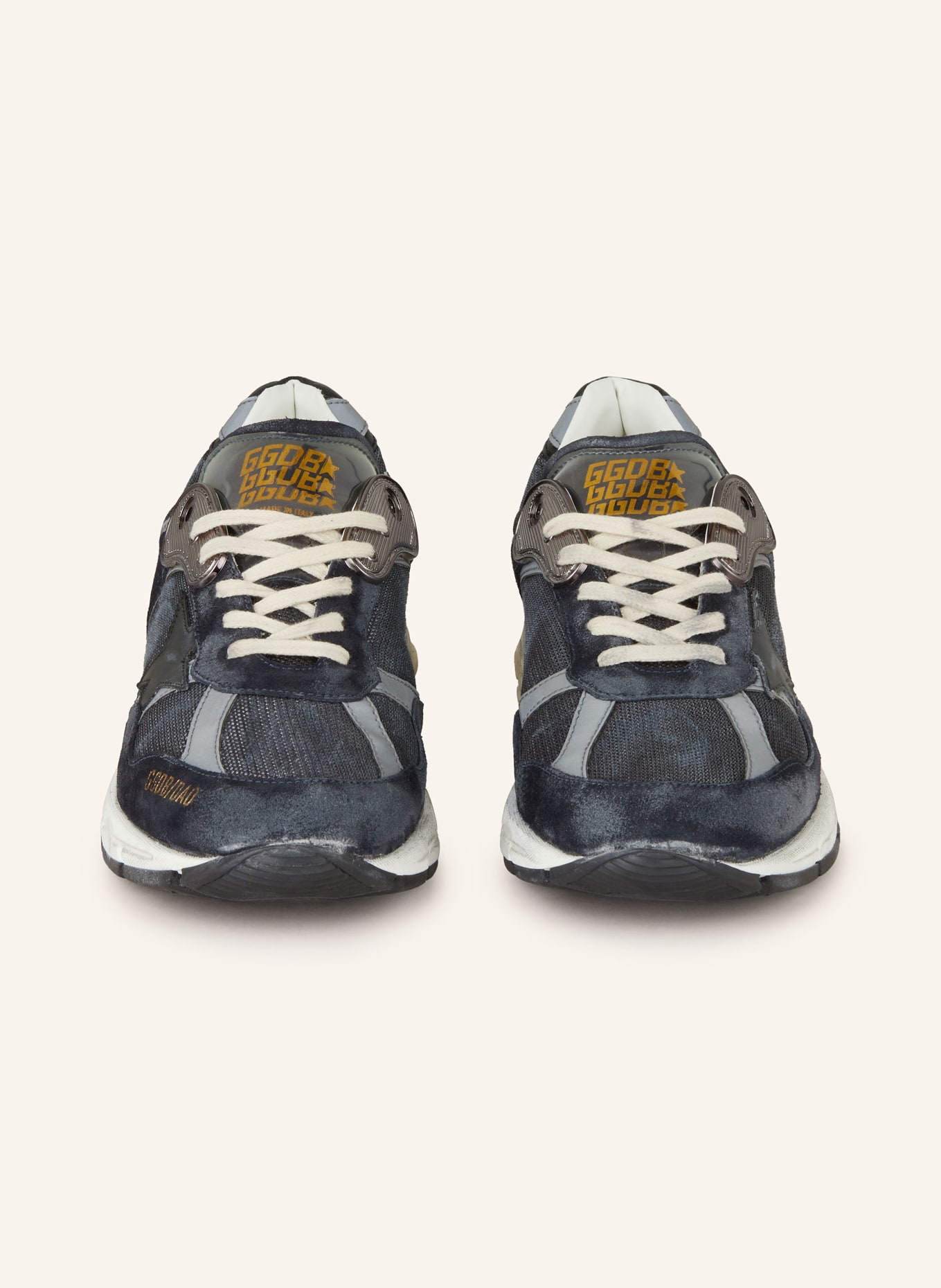 GOLDEN GOOSE Sneaker RUNNING DAD: BLAU/ SCHWARZ
