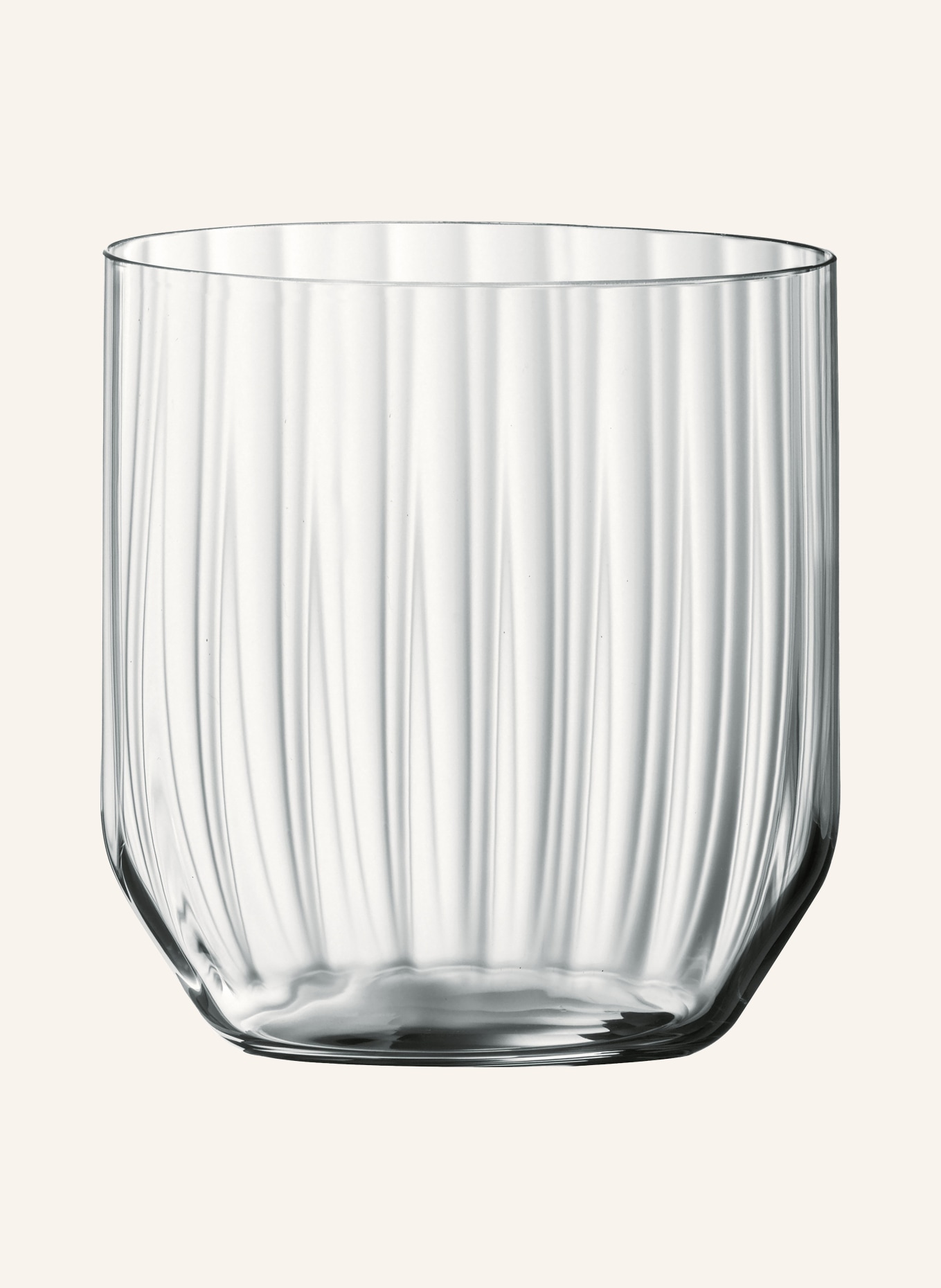 SPIEGELAU 4er-Set Whiskygläser LINEAR: WEISS