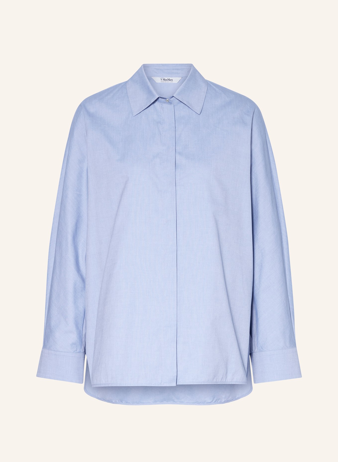 S Max Mara Hemdbluse CONERO: HELLBLAU