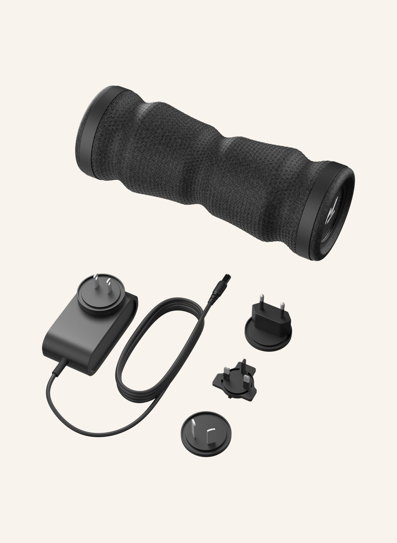 Hyperice Massage-Fitnessroller VYPER GO: SCHWARZ