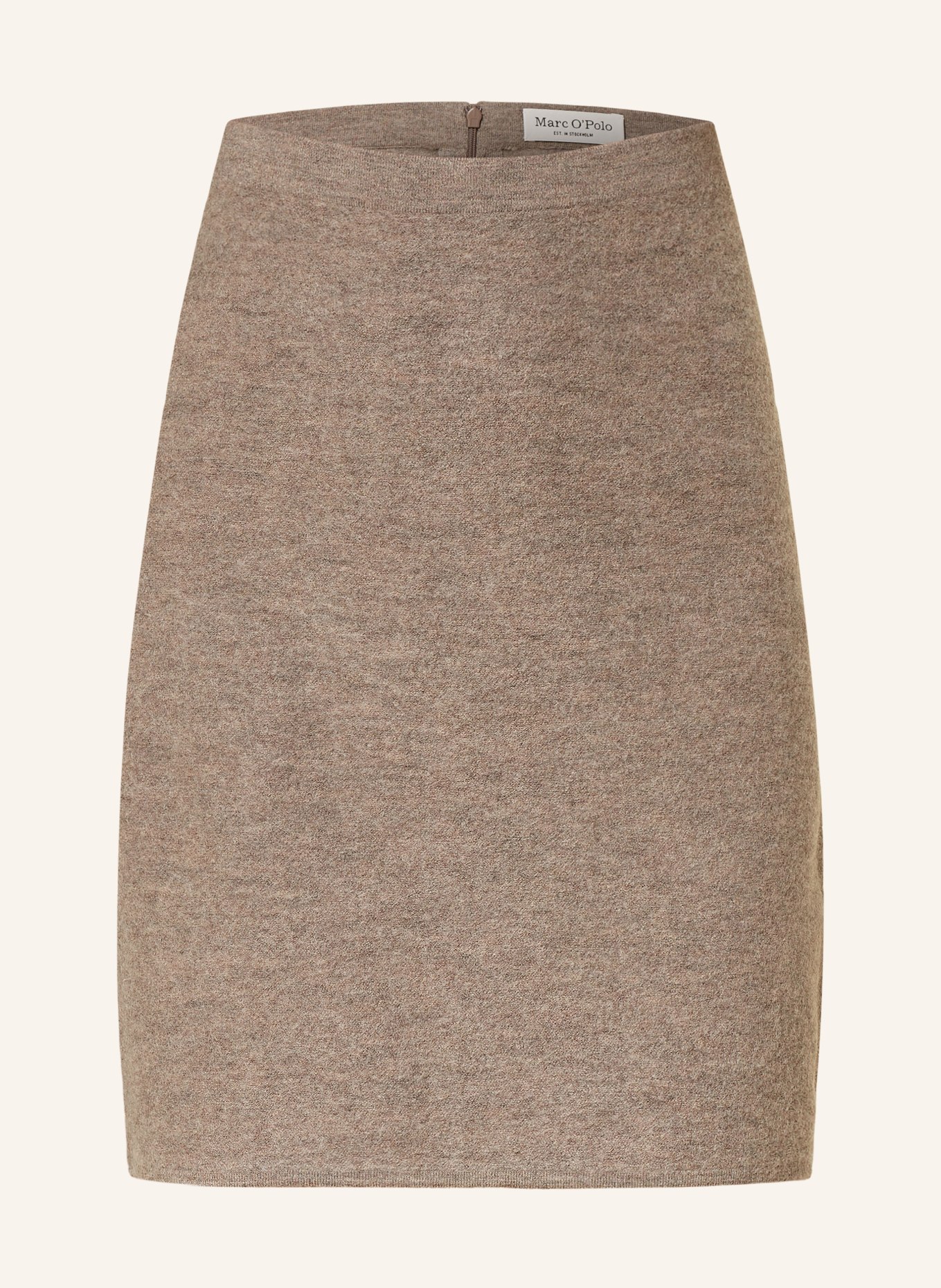 Marc O'Polo Knit skirt: LIGHT BROWN