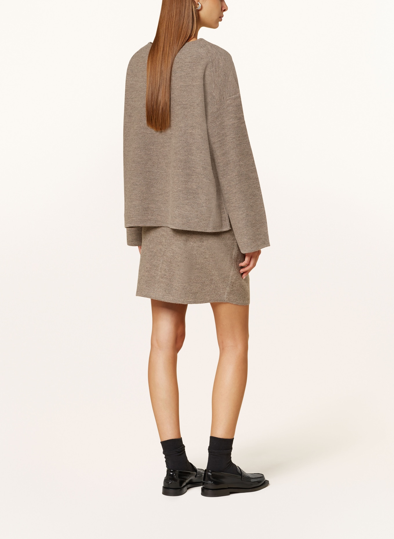 Marc O'Polo Knit skirt: LIGHT BROWN