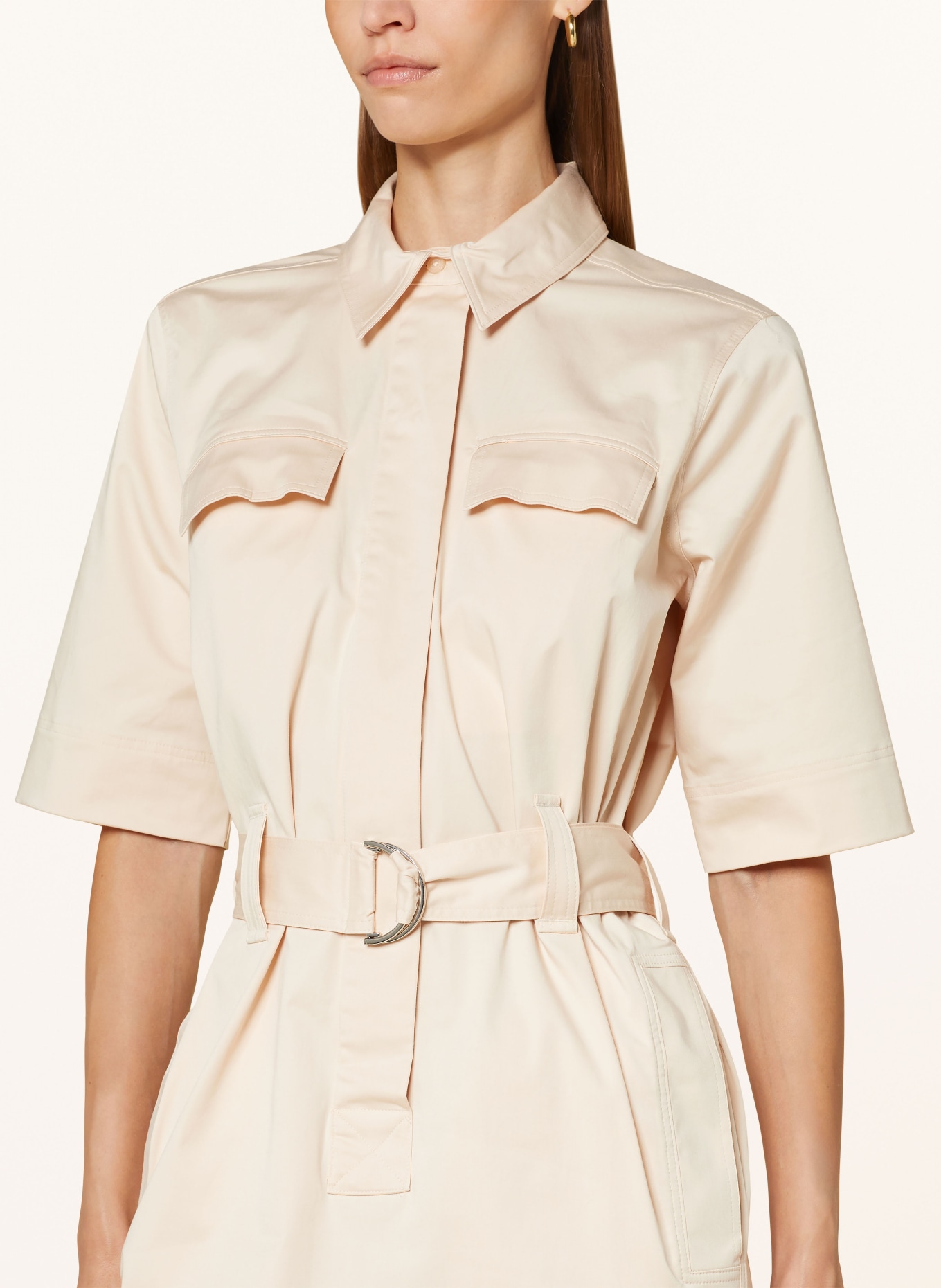 REISS Shirt dress AIMIE in cream