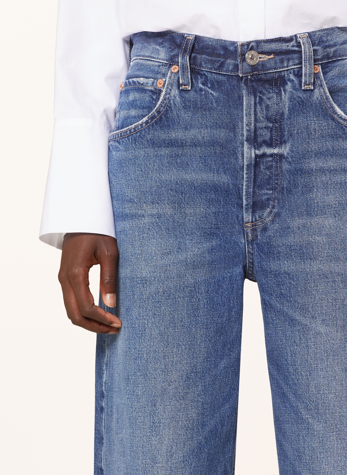 CITIZENS of HUMANITY Straight jeans AYLA, Color: CLMNT CLAREMONT (MD INDIGO) (Image 5)