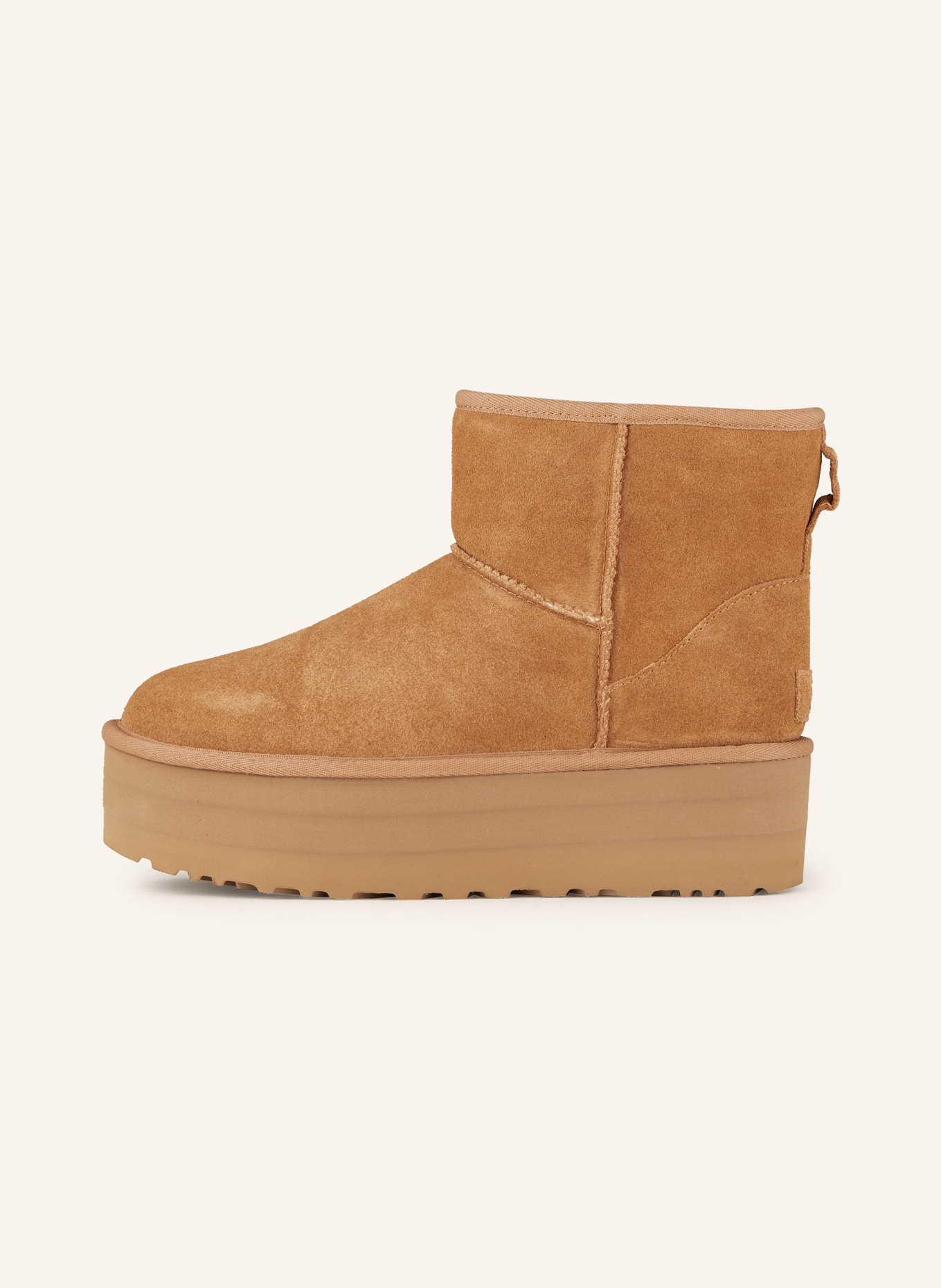 UGG Plateau-Boots CLASSIC MINI PLATFORM: CAMEL
