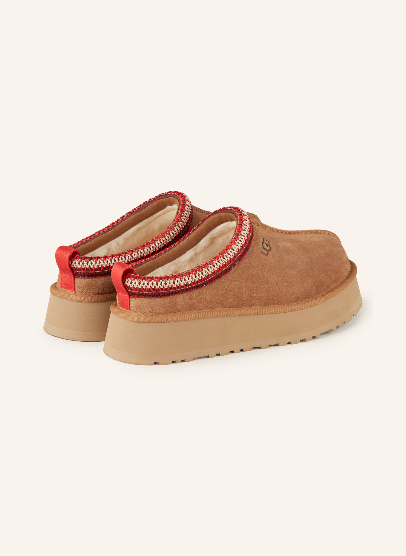 UGG Platform slides TAZZ: CAMEL
