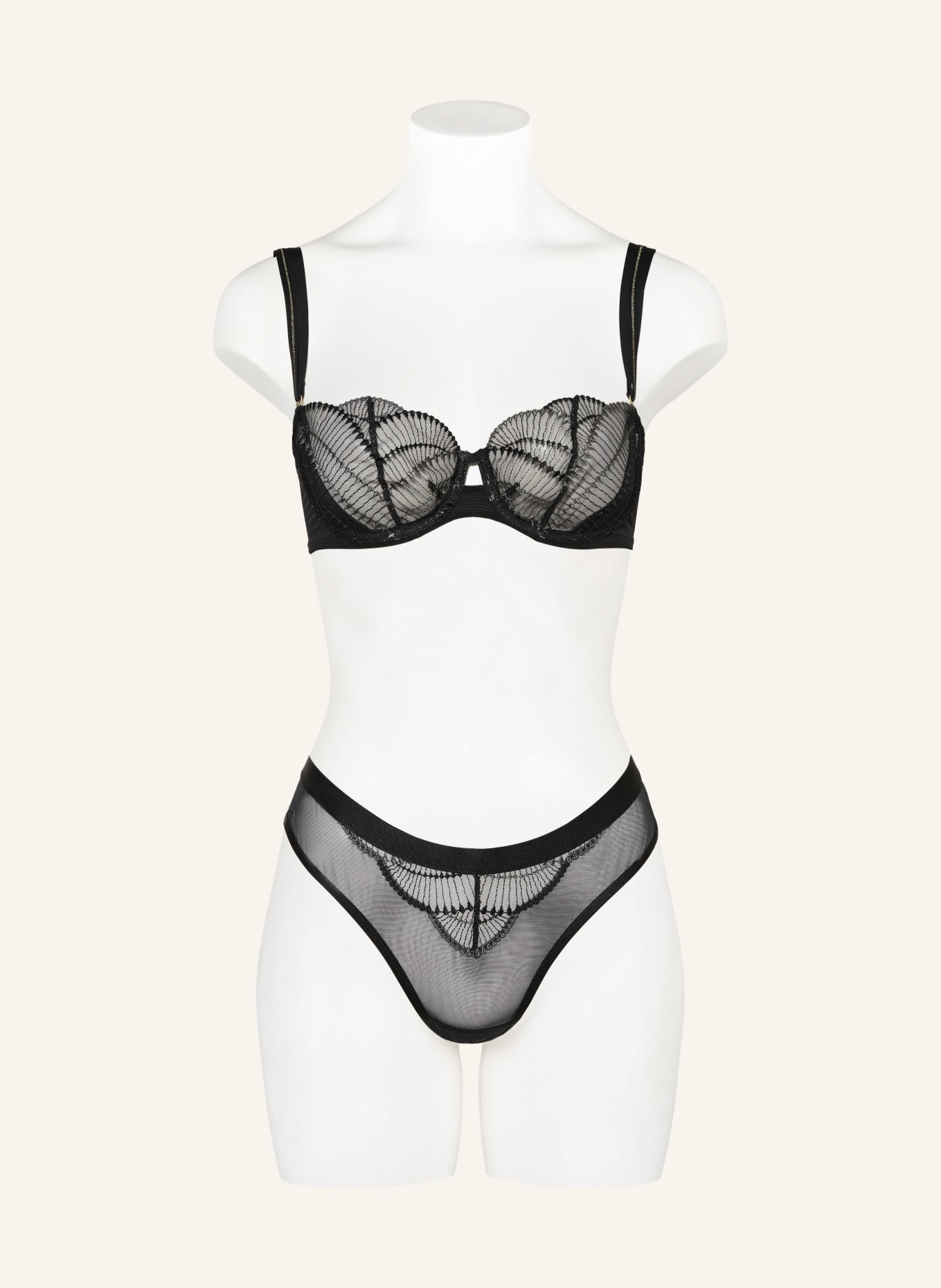 Triumph Bügel-BH PALINA SEA FULL OF STARS mit Glanzgarn: PETROL / TÜRKIS