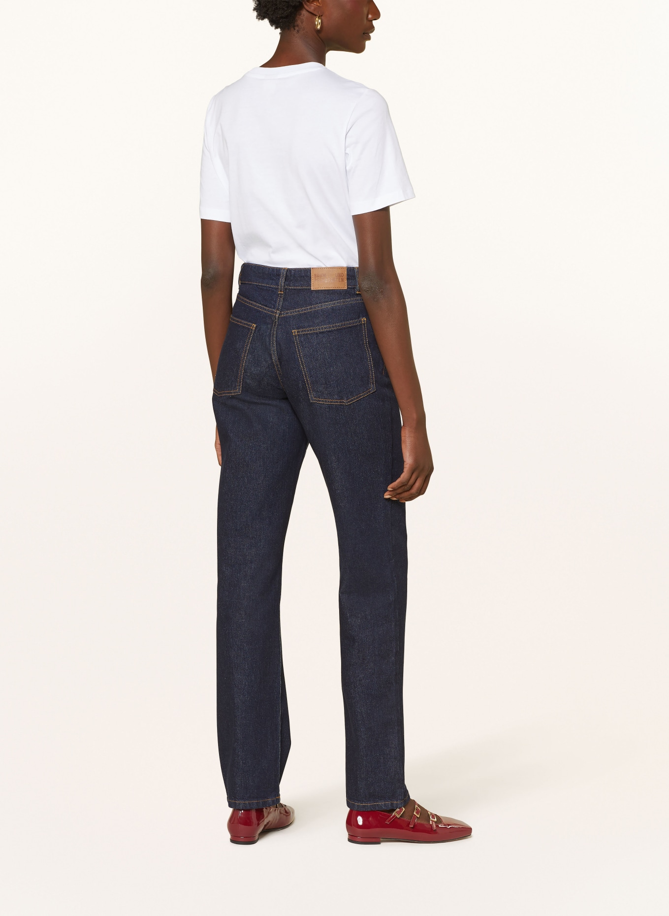 BAUM UND PFERDGARTEN Tričko JAWI: BÍLÁ