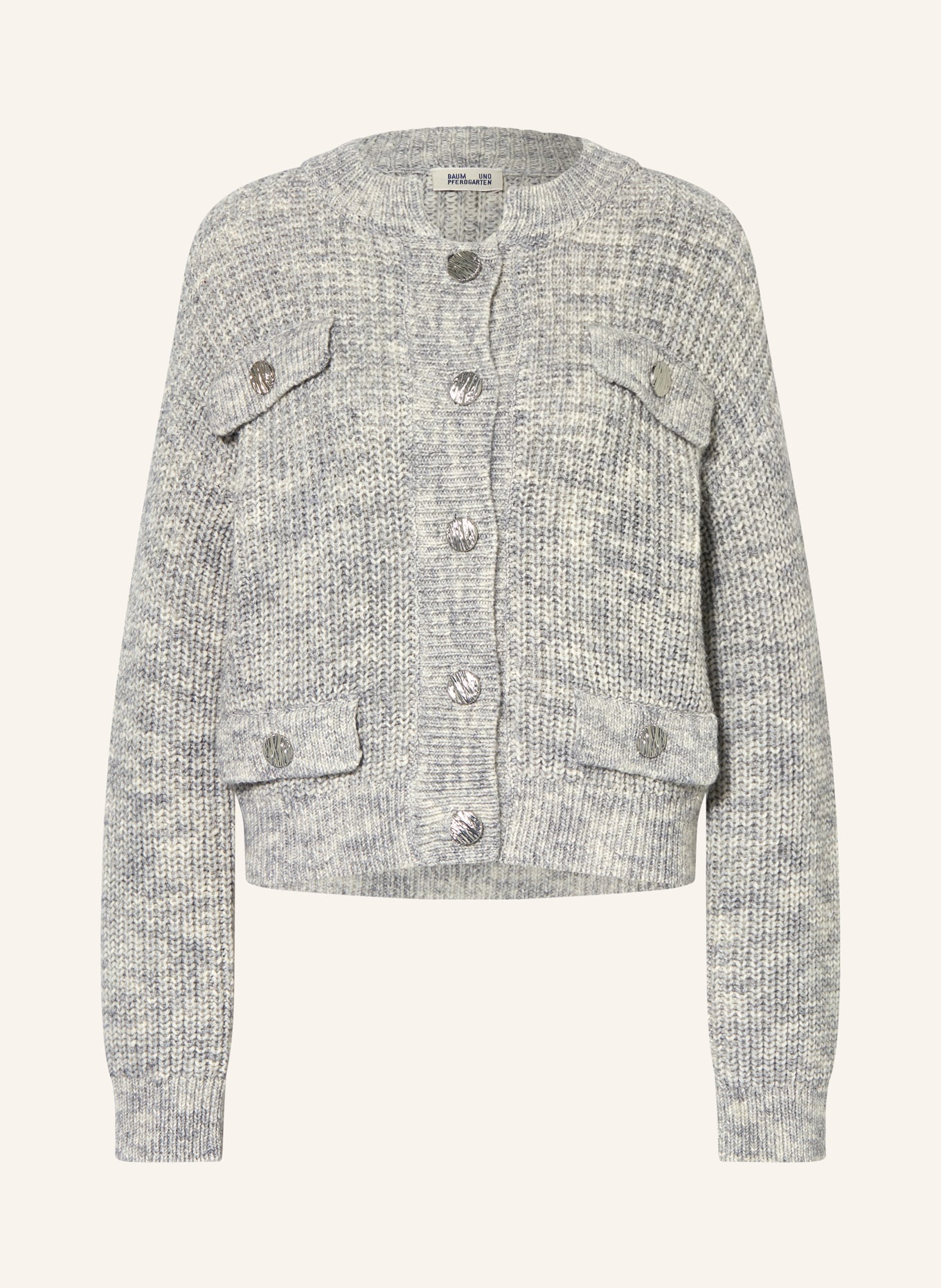 BAUM UND PFERDGARTEN Cardigan CAT: LIGHT GRAY