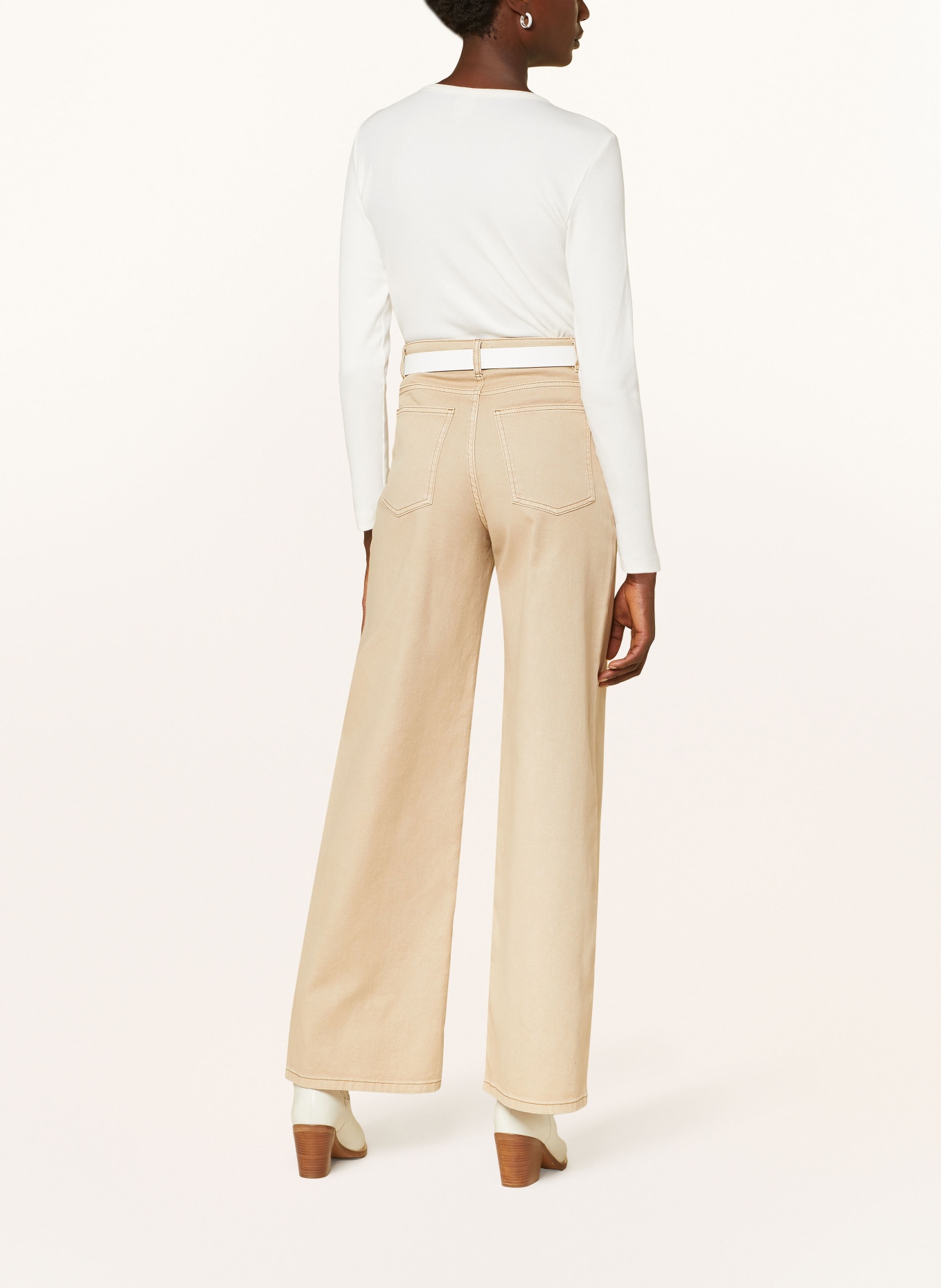 BAUM UND PFERDGARTEN Longsleeve JEALICA: ECRU