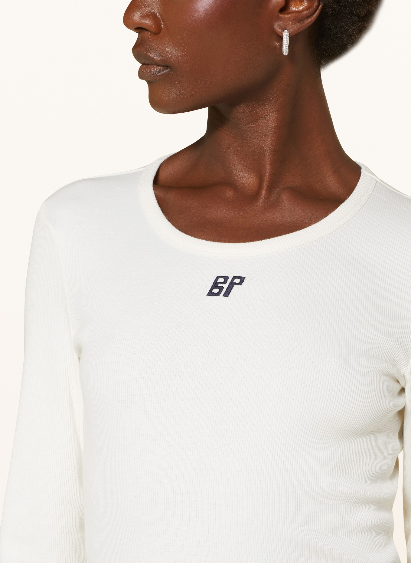 BAUM UND PFERDGARTEN Longsleeve JEALICA: ECRU