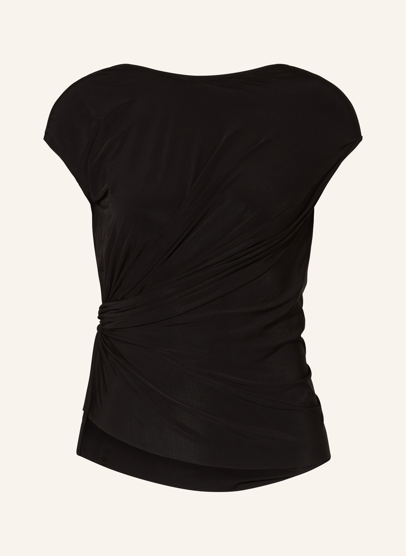 BALENCIAGA Top: CZARNY