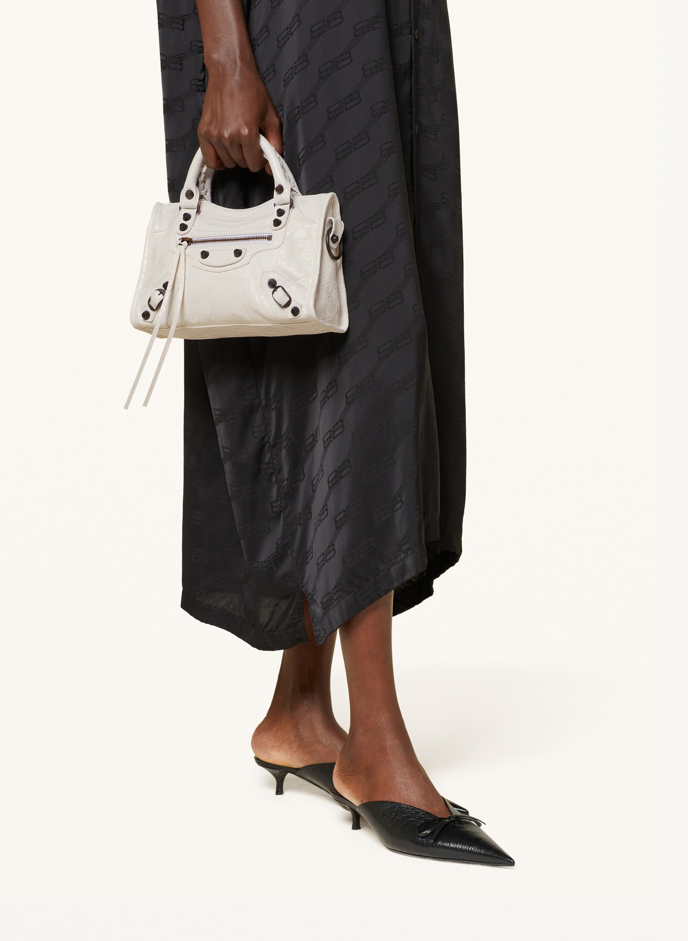 BALENCIAGA Handtasche LE CITY MINI in weiss