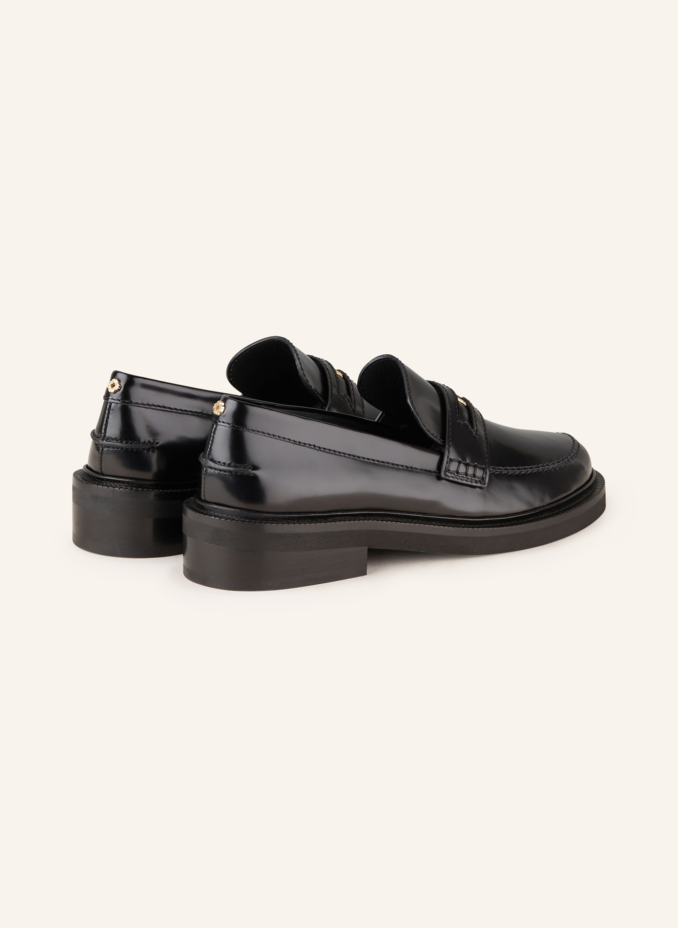 maje Penny-Loafer: SCHWARZ