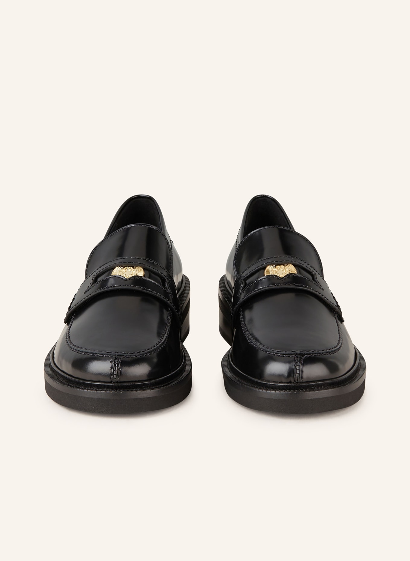 maje Penny-Loafer: SCHWARZ