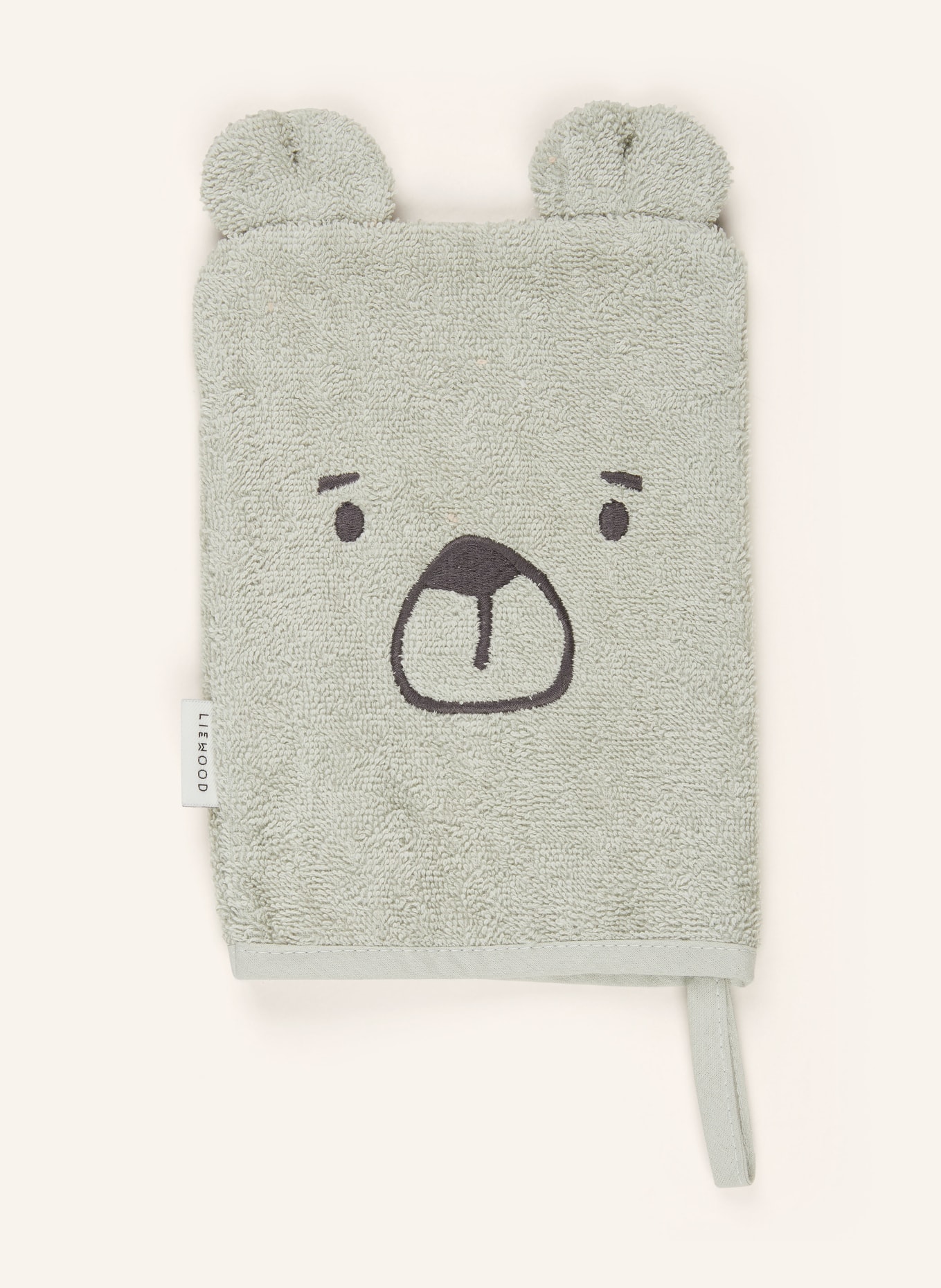 LIEWOOD Sada 3 žínek SYLVESTER: TMAVĚ ORANŽOVÁ / KRÉMOVÁ / SVĚTLE ZELENÁ