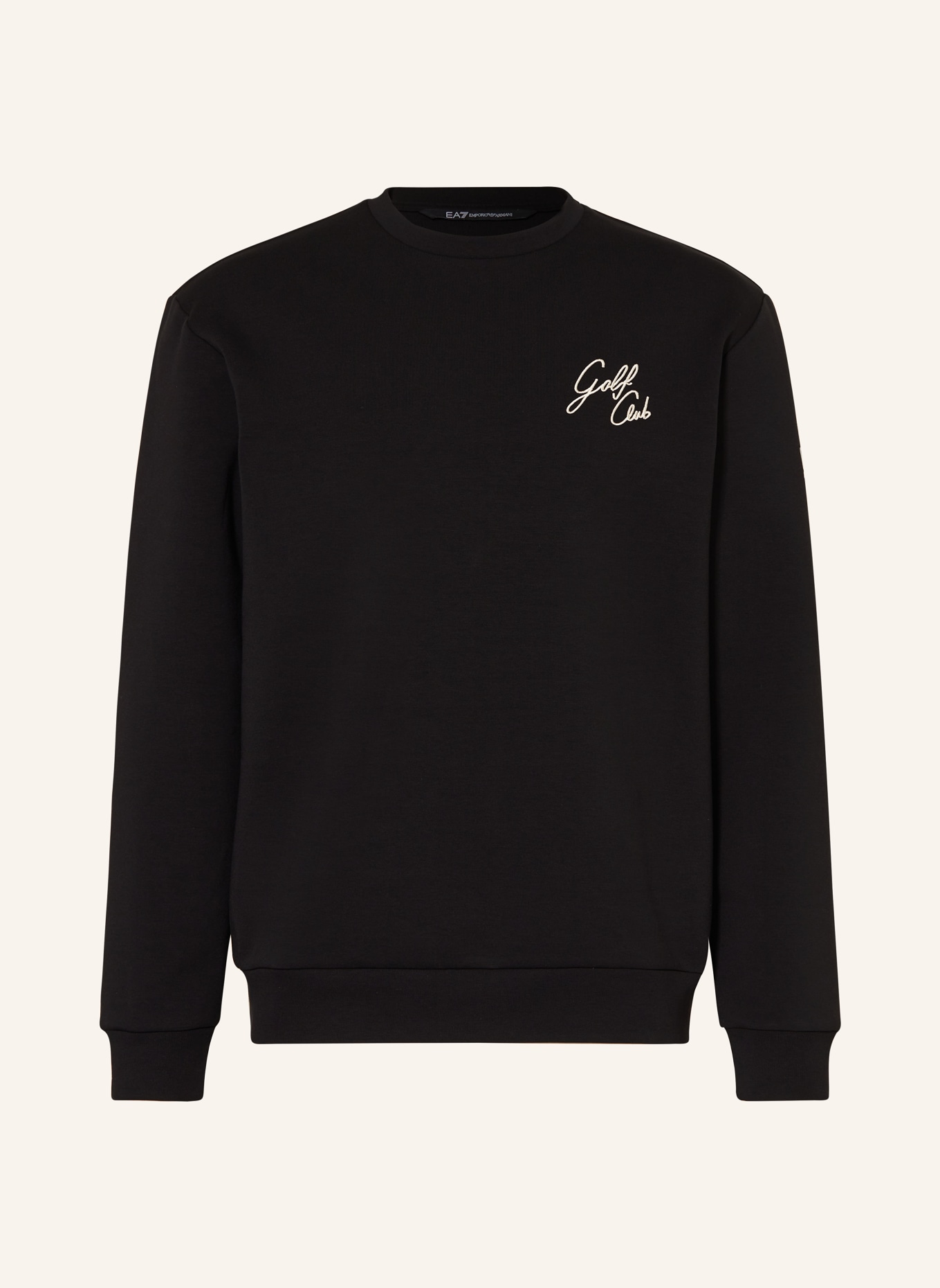 Black armani sweatshirt top
