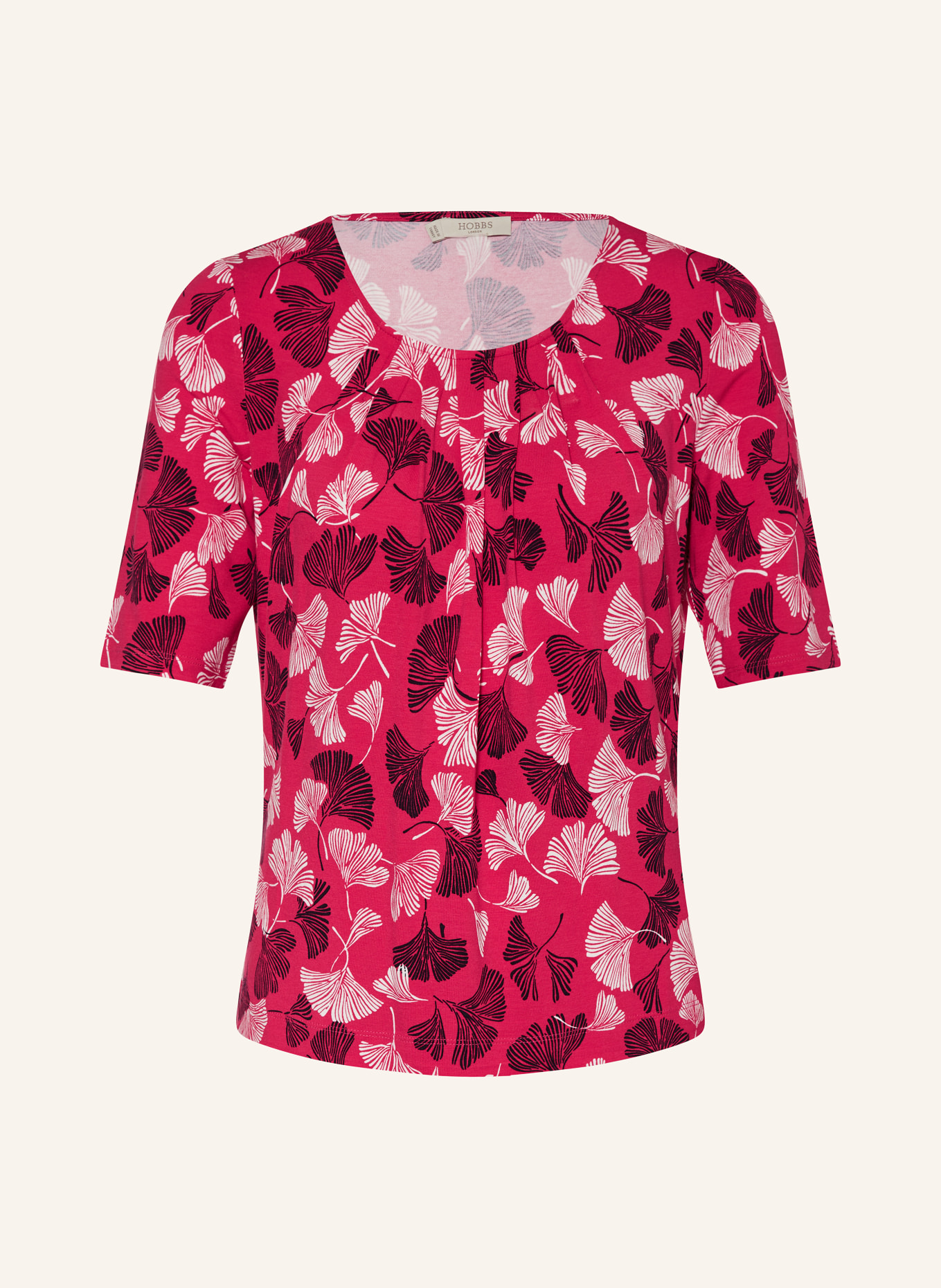 HOBBS Blusenshirt JACQUELINE, Farbe: PINK/ DUNKELBLAU/ WEISS (Bild 1)