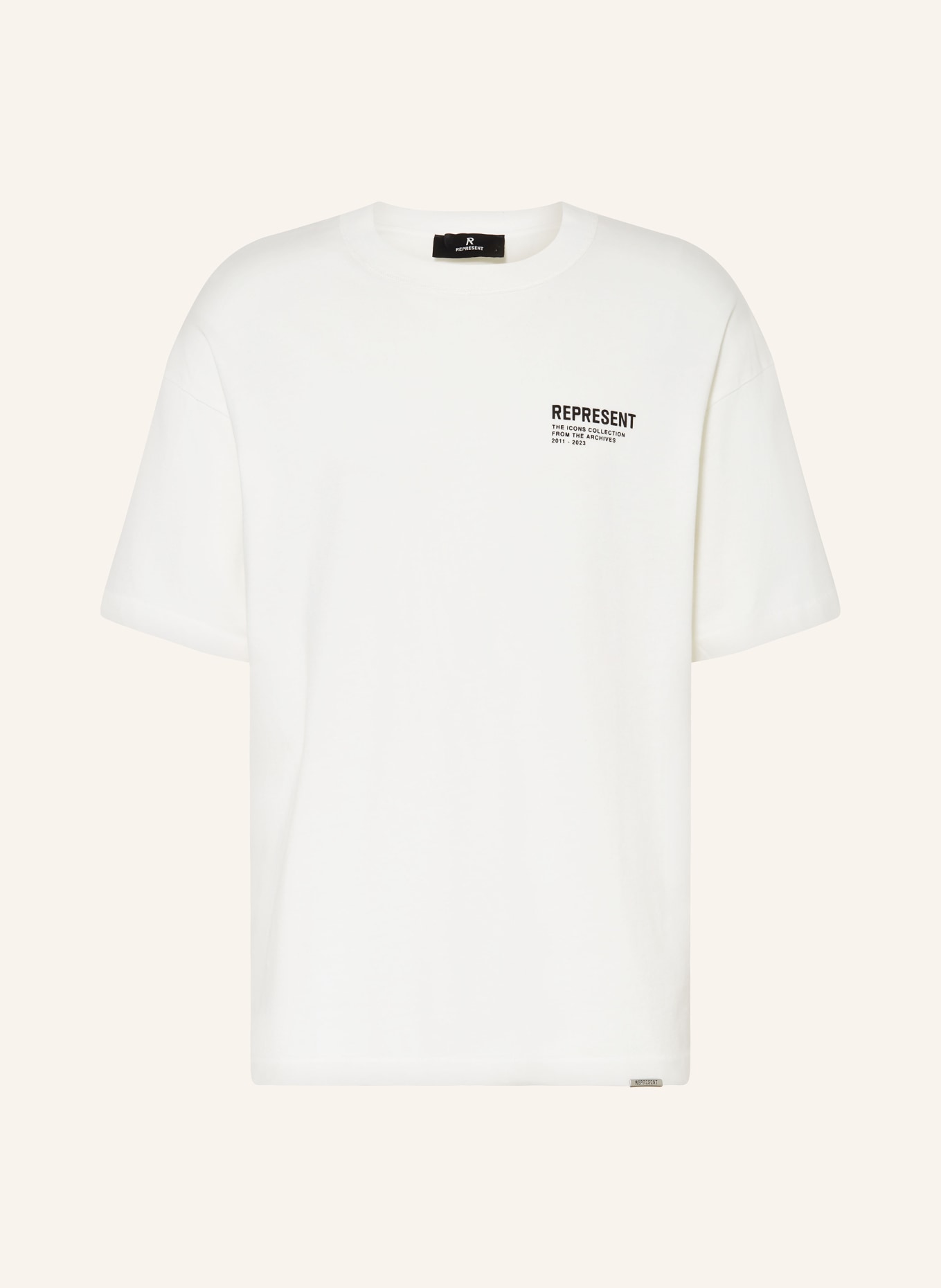 REPRESENT T-shirt, Color: WHITE (Image 1)