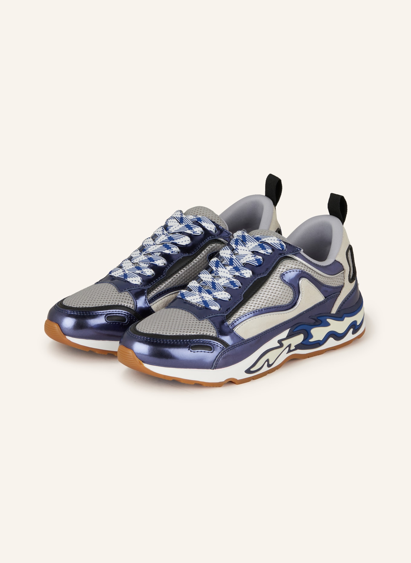 SANDRO Sneaker in blau grau