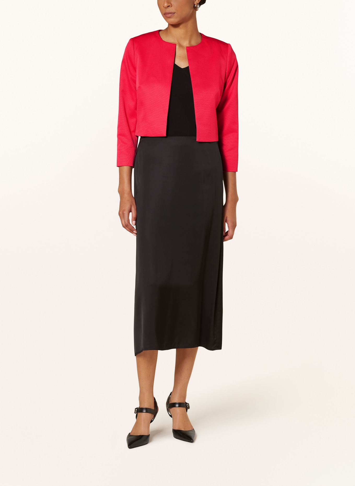 Hobbs pink bolero top